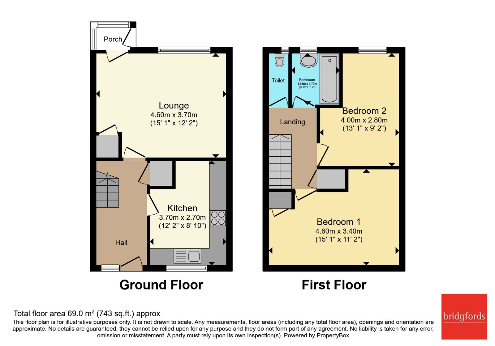 70, Carholme Avenue, Lancashire floorplan