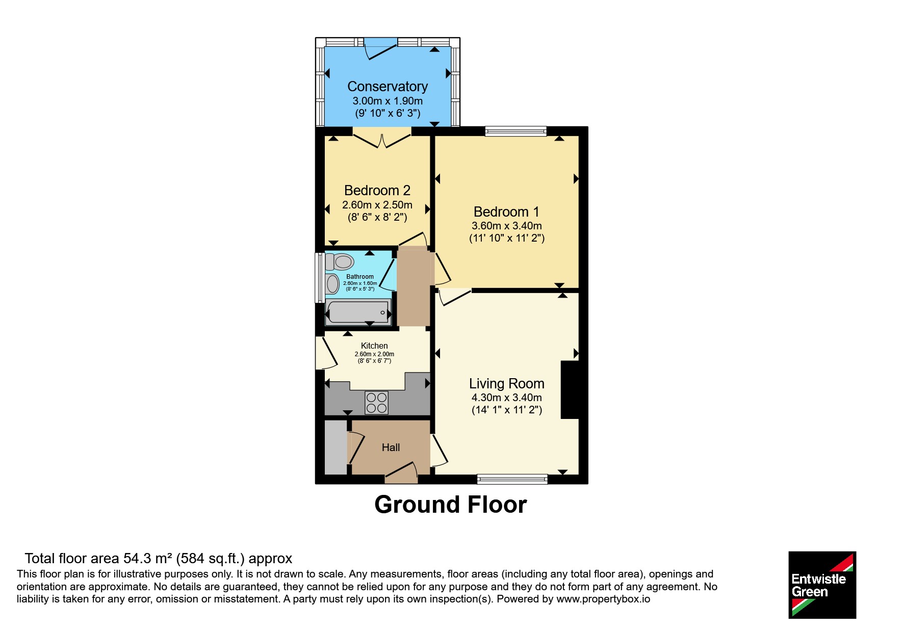17, Bramley Drive, Greater Manchester floorplan