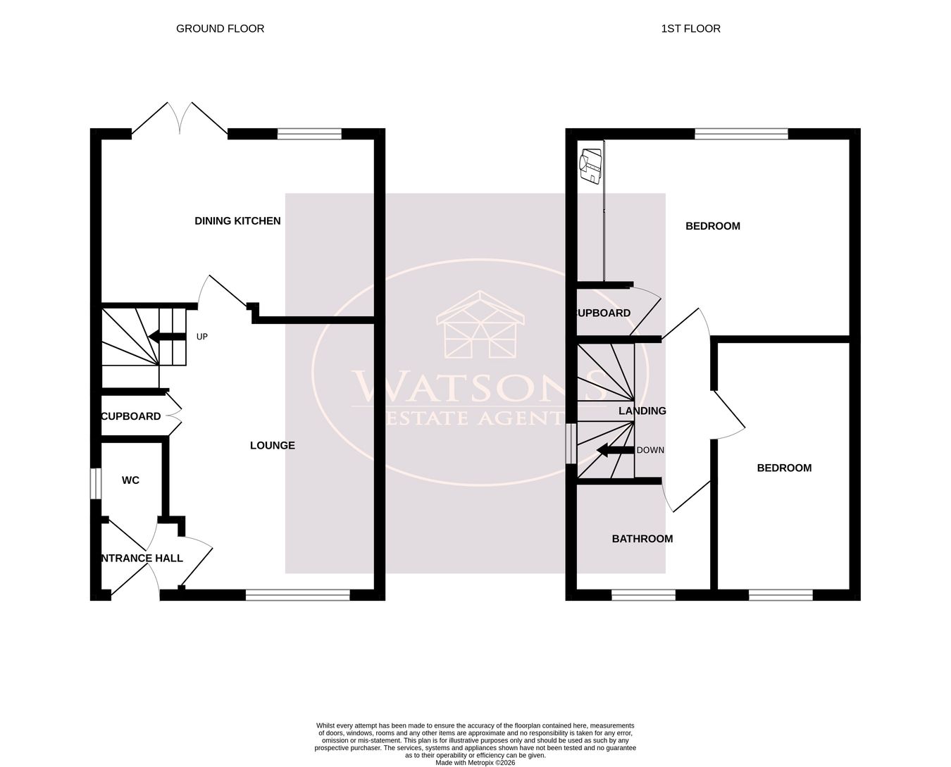 17, Cherry Tree Way, Nottingham floorplan