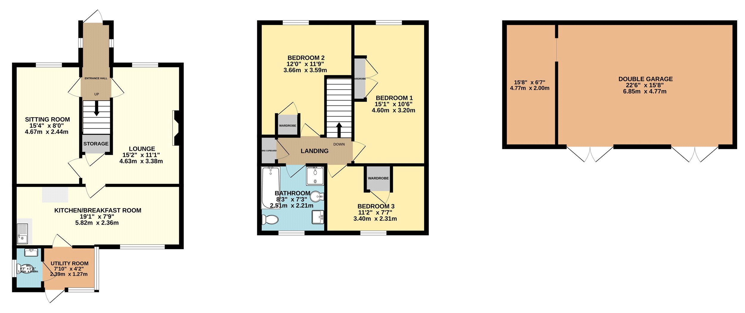 6 Goosewell, Berrynarbor Ilfracombe Devon, Ilfracombe floorplan