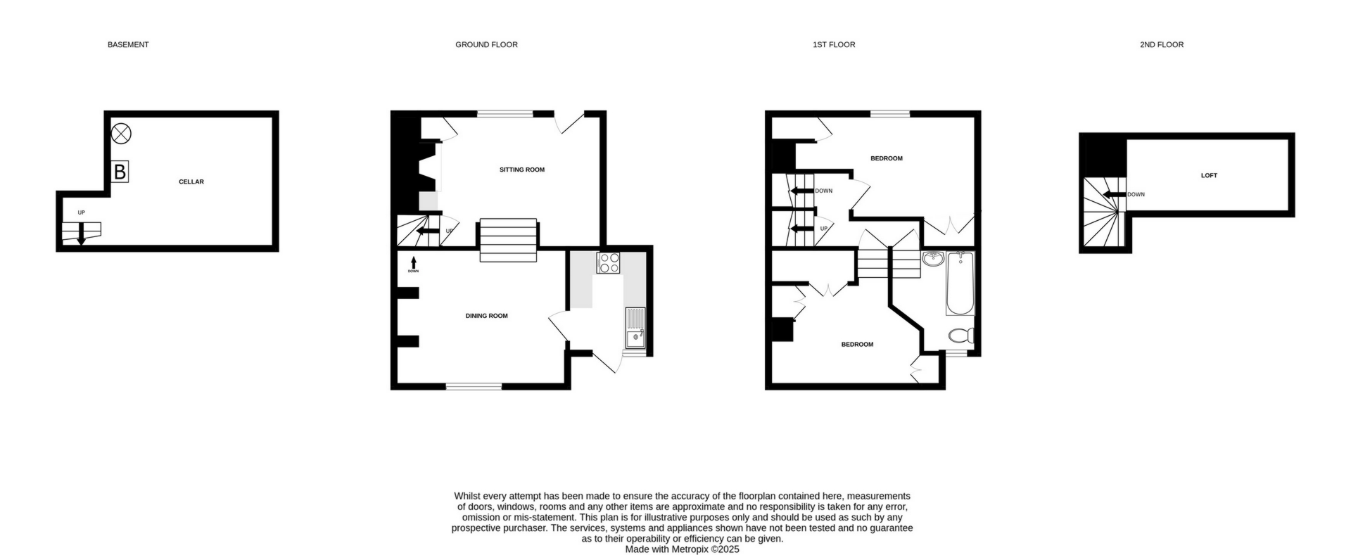 29, Sandown Road, Deal floorplan