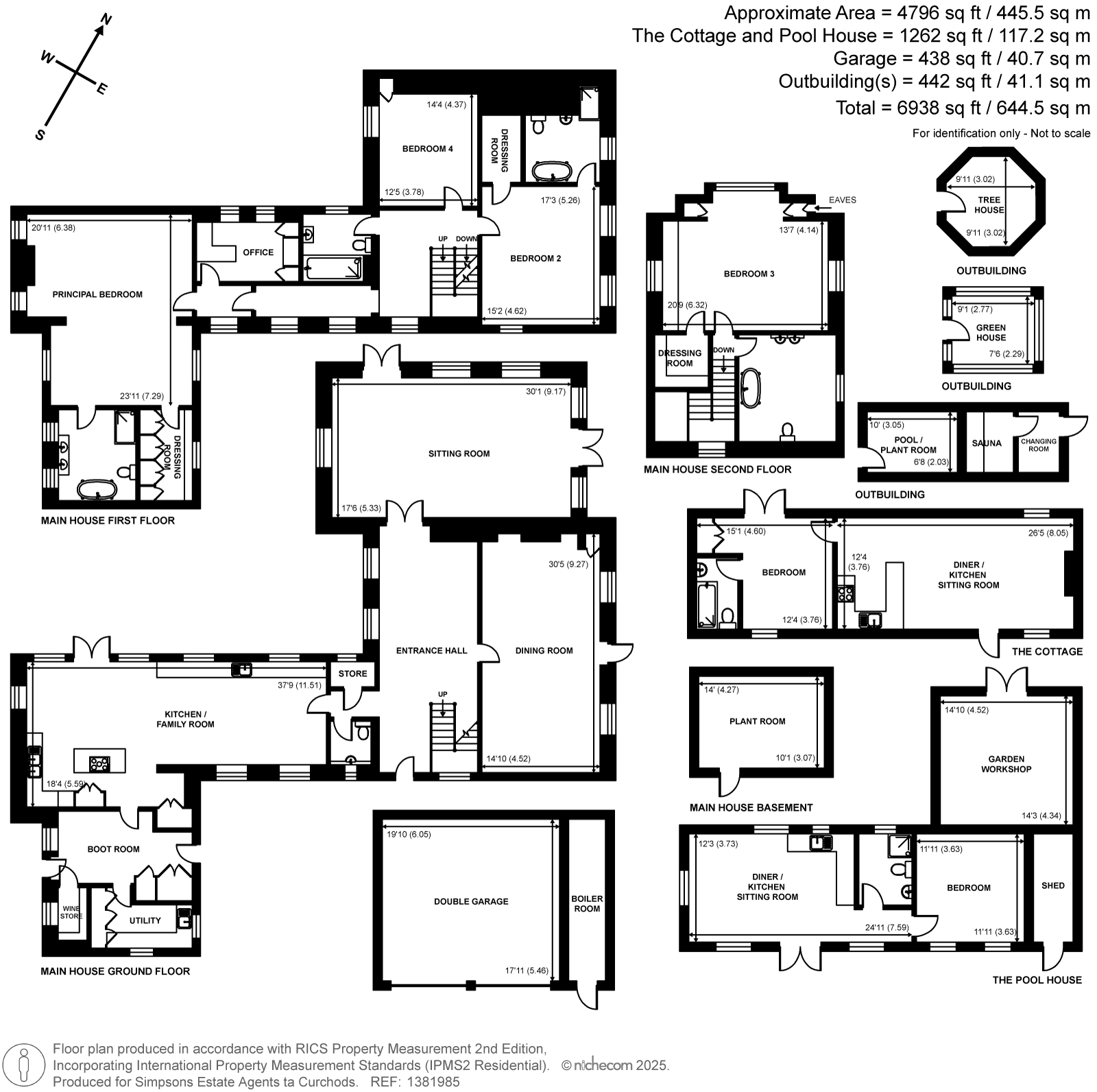Lower Farm,, Effingham Common Road, Effingham floorplan