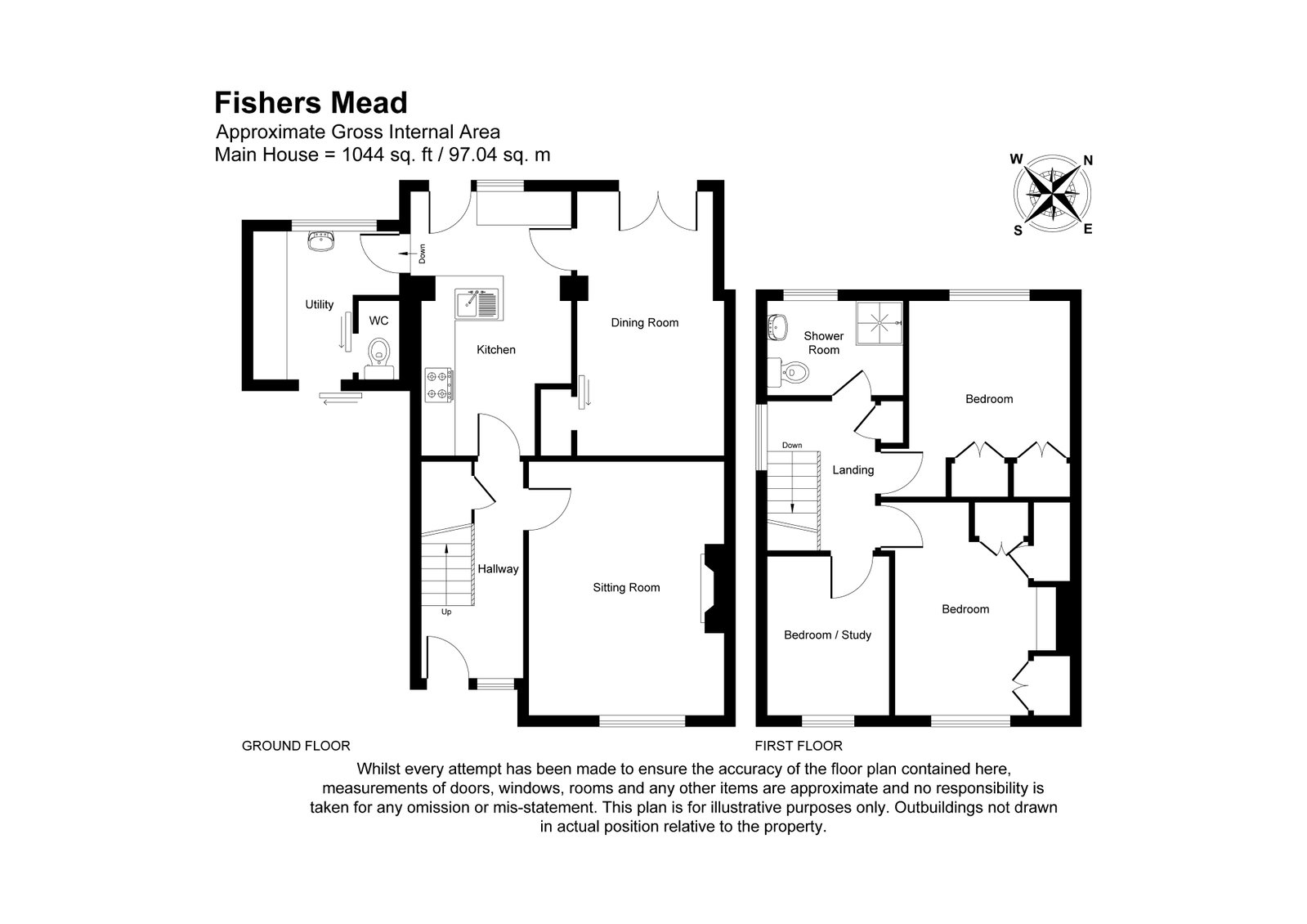 17, Fishers Mead, Puckeridge floorplan