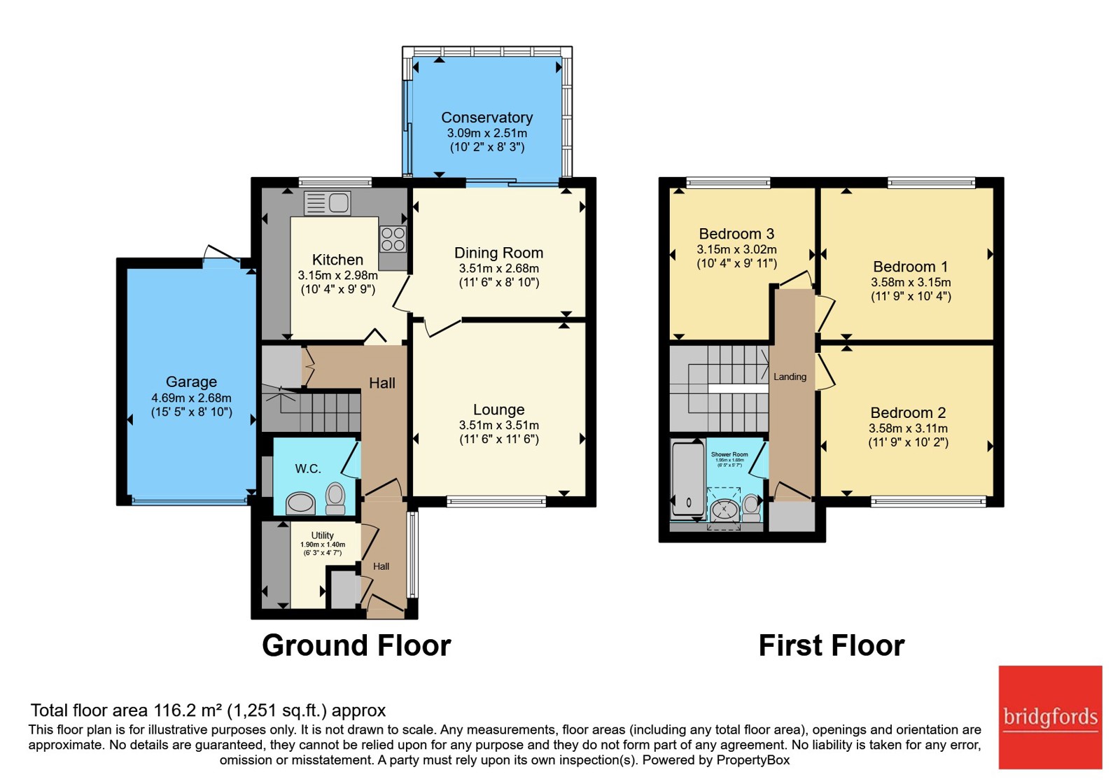 67, Barn Meadow, Preston floorplan