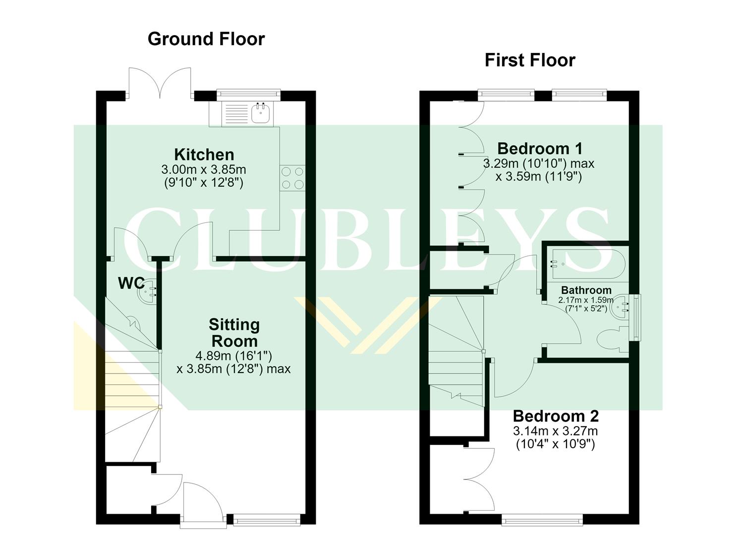 6, Watson Dene, Pocklington floorplan