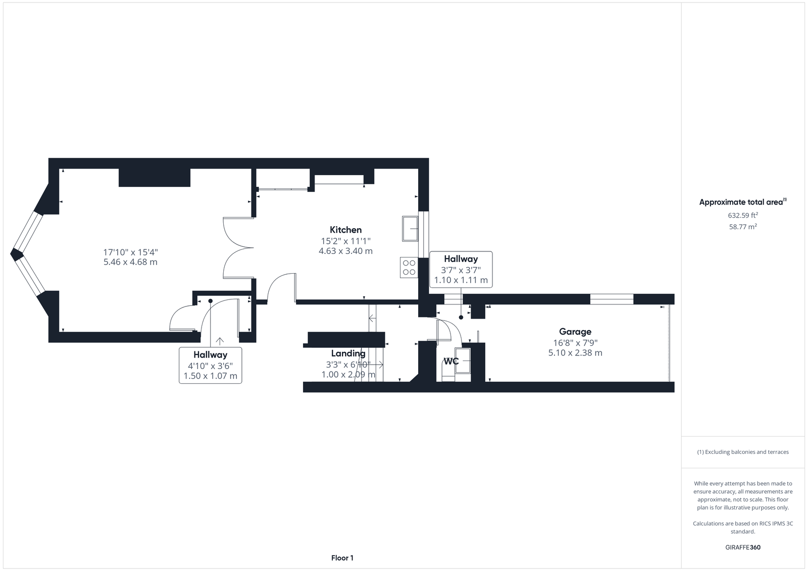 10, Esplanade, Whitby floorplan