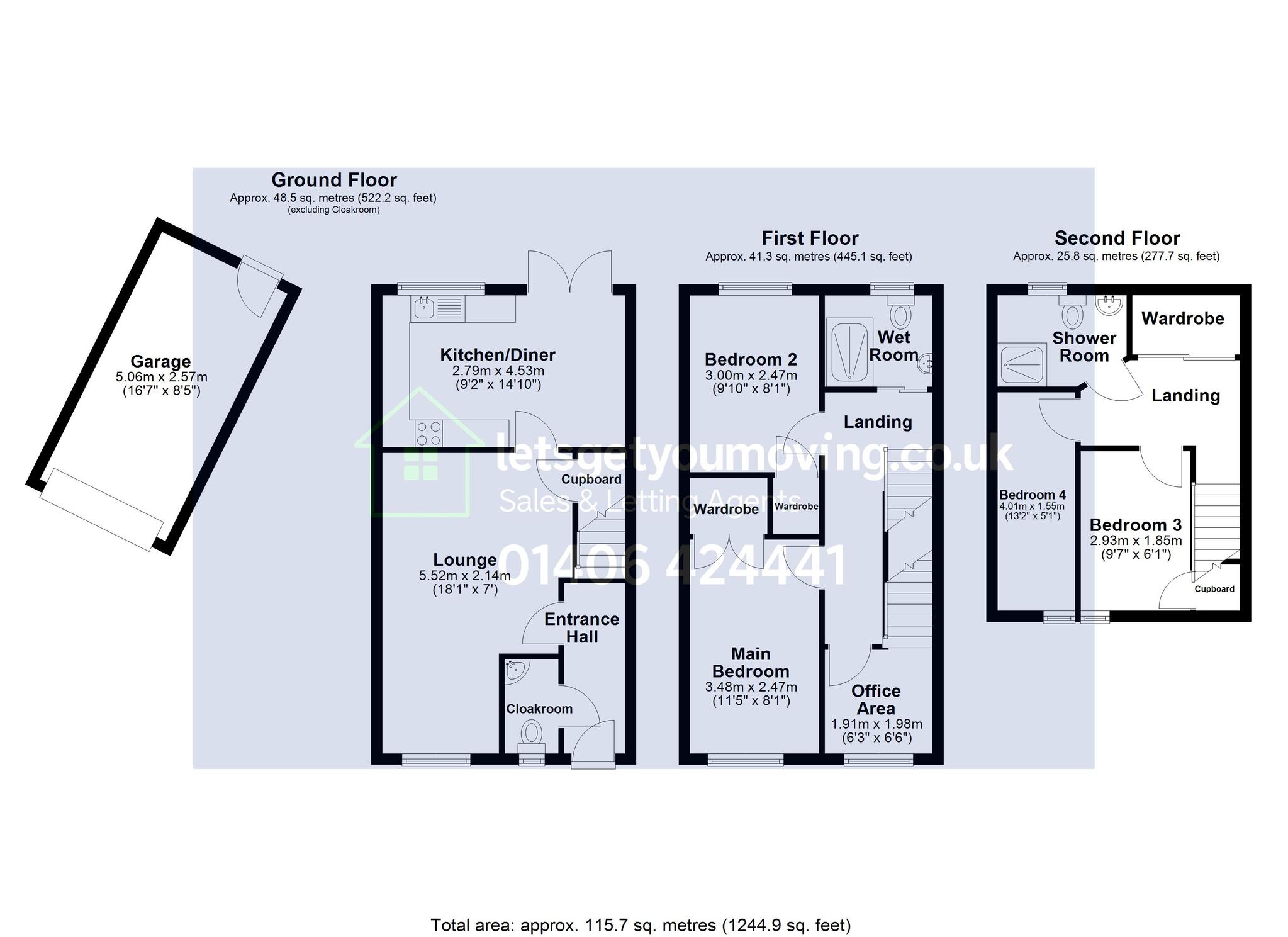 37 Greenwich Avenue, Holbeach floorplan