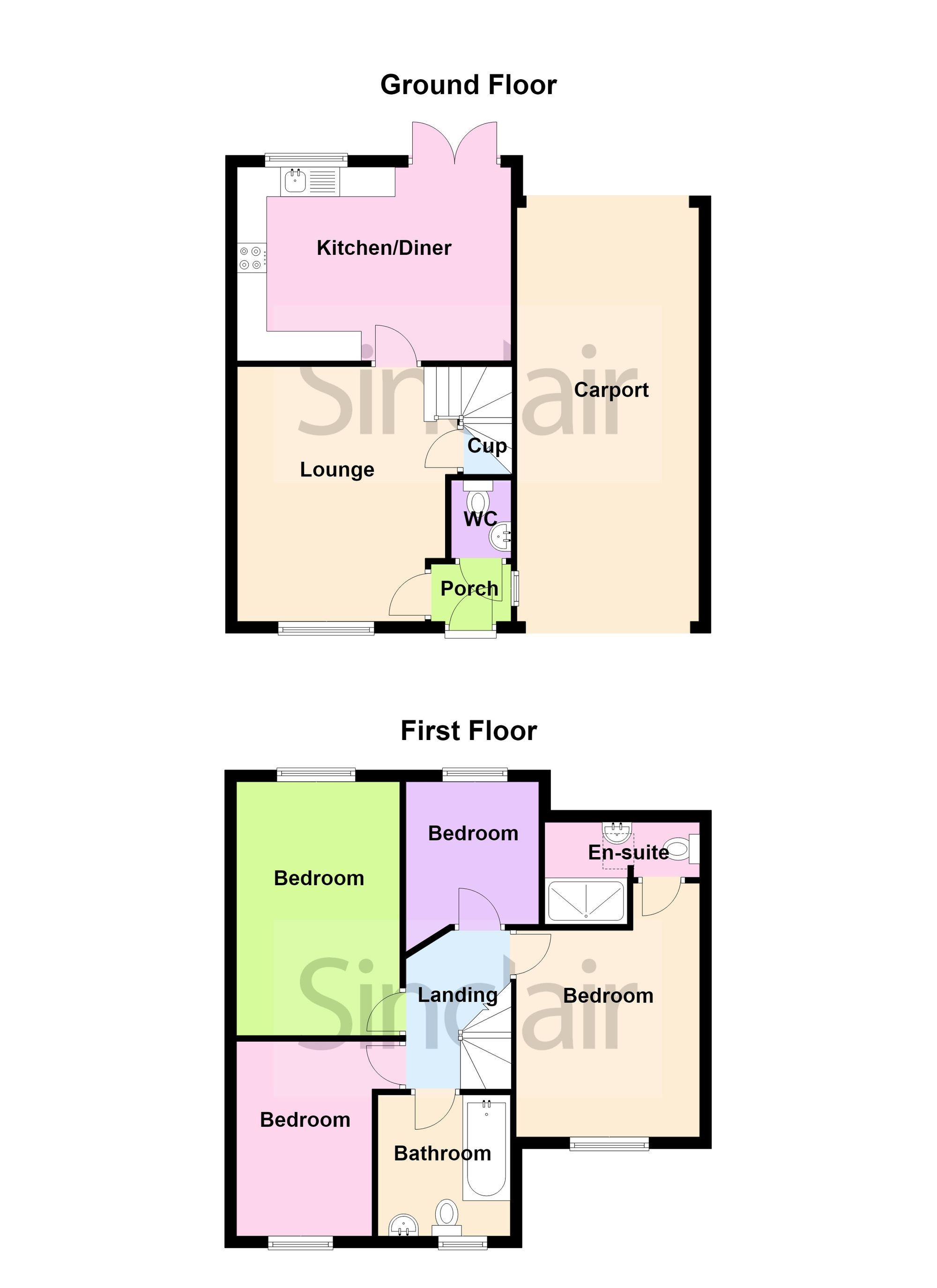 17 Hemlock Road, Coalville floorplan