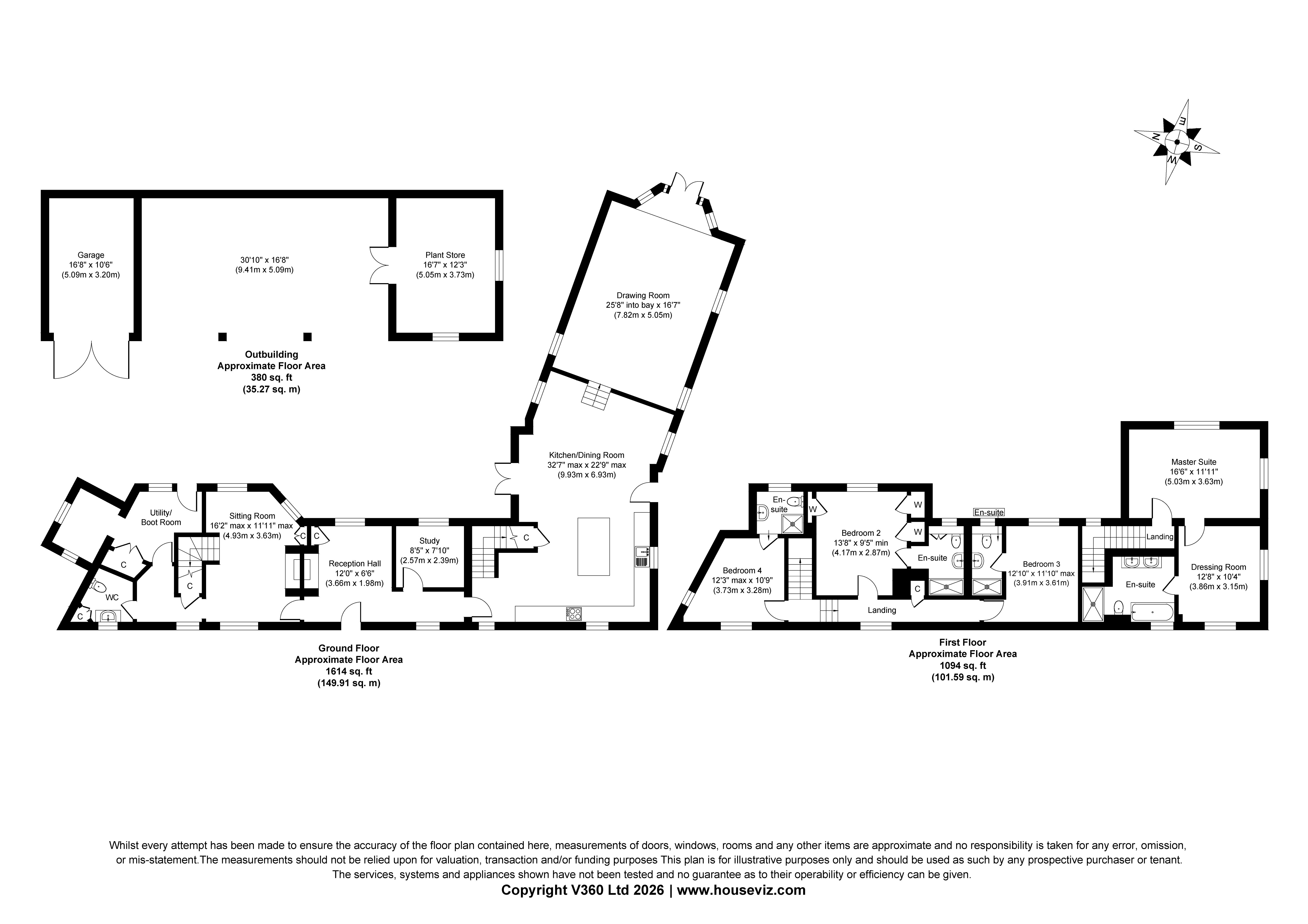 Garden Cottage, Newmarket floorplan