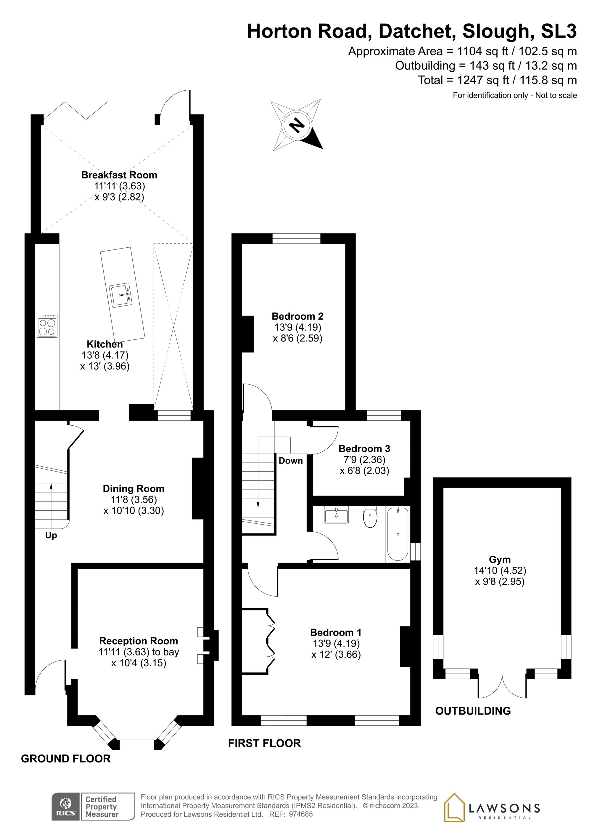 228 Horton Road, Slough floorplan