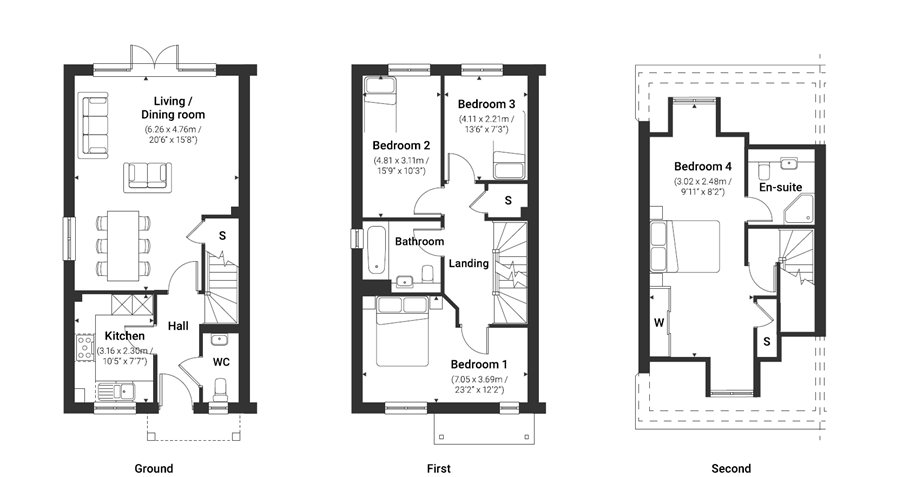 22, Glenister Way, East Sussex floorplan
