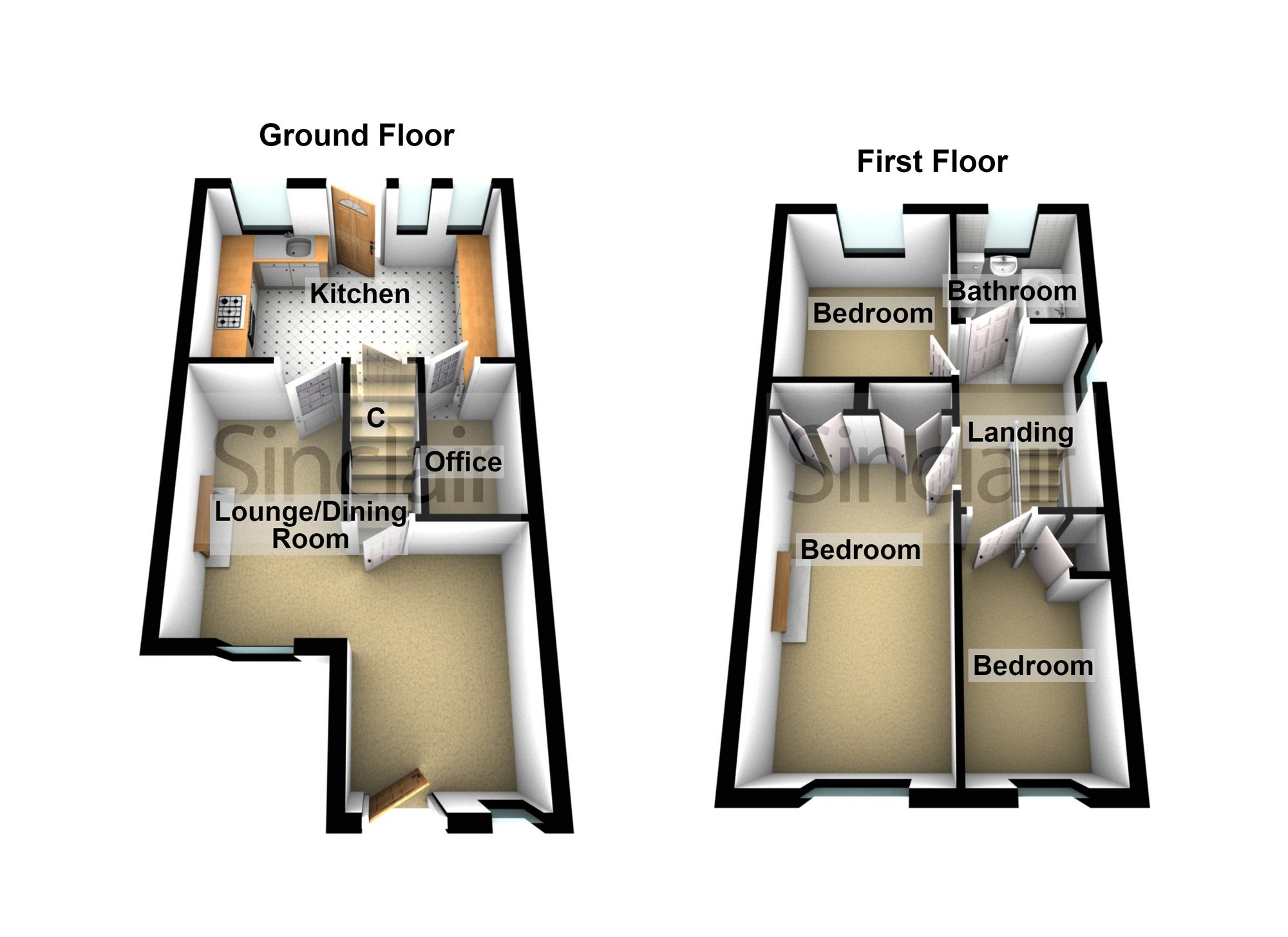 31, Alston Drive, Loughborough floorplan