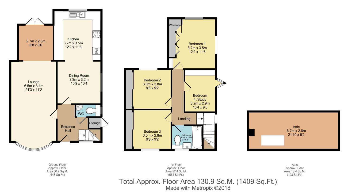 4 Bedrooms Semi-detached house for sale in Tapton Hill Road, Sheffield, South Yorkshire S10