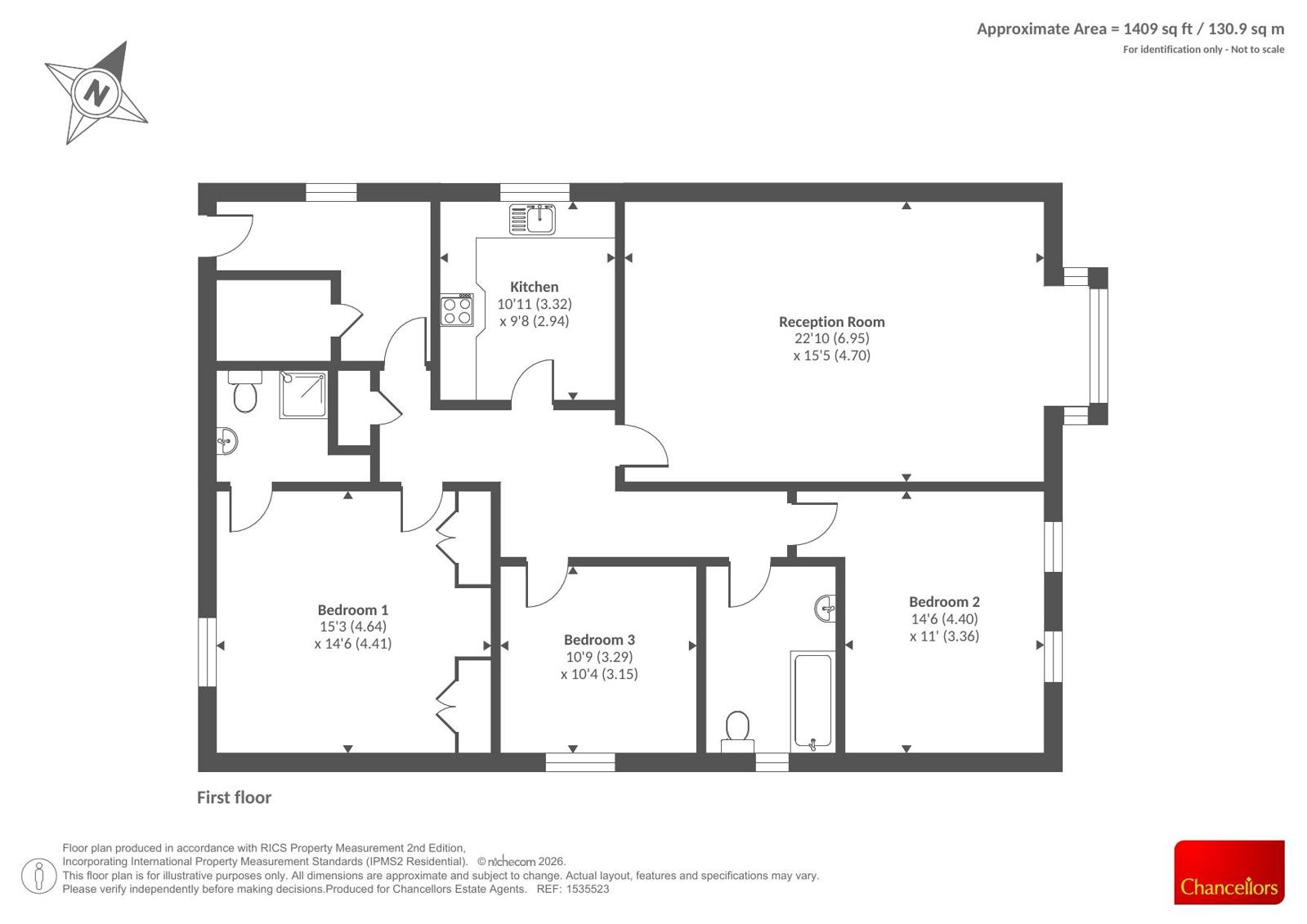The Brambles, Oxford floorplan