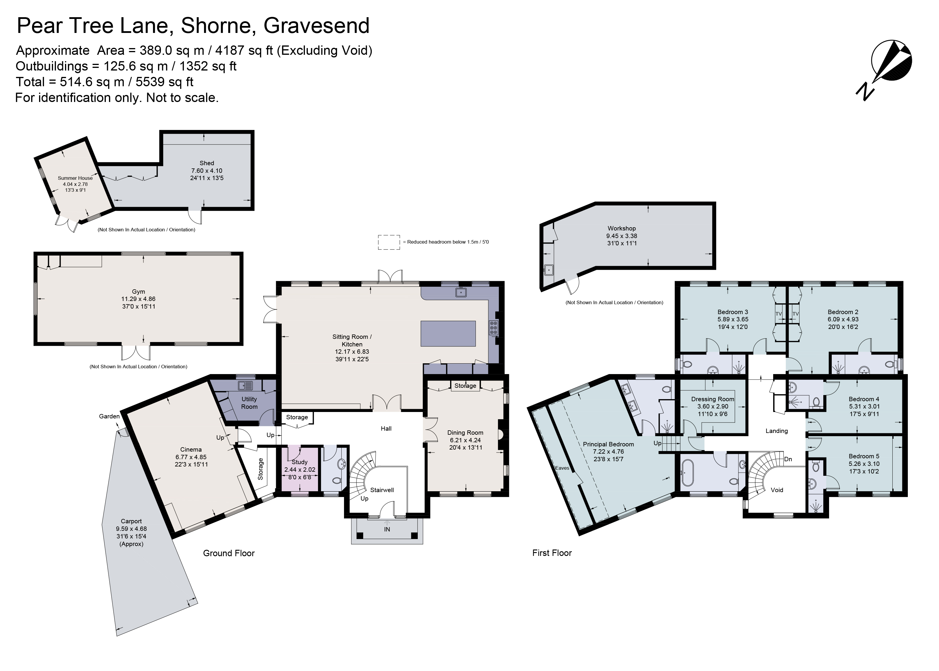 Bucklebury,, Pear Tree Lane, Gravesend floorplan