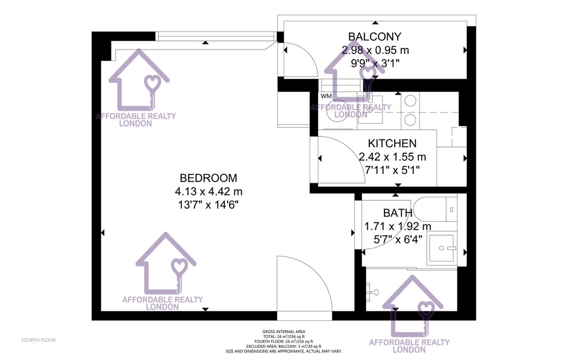 Nightingale Lane, London floorplan