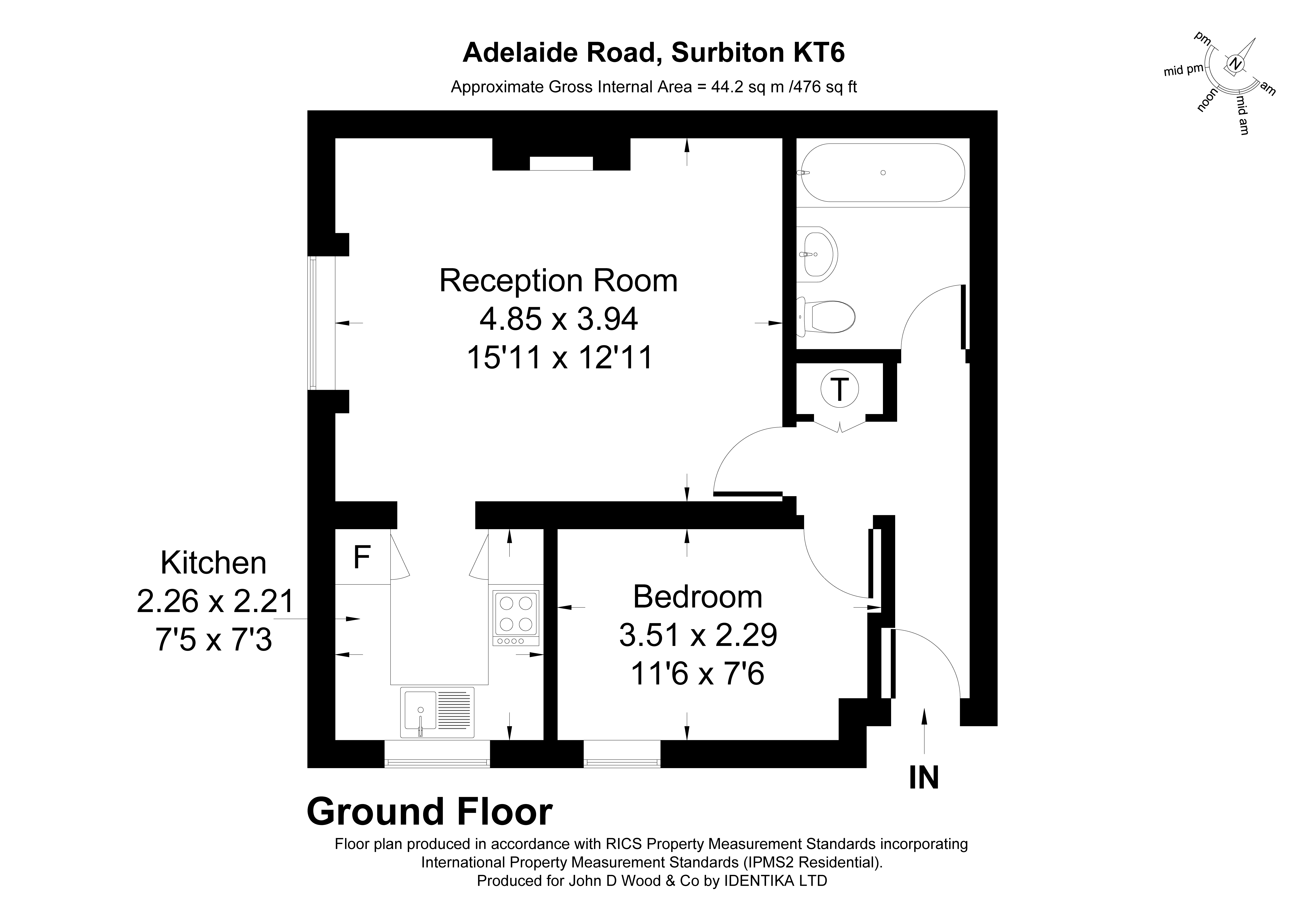 Adelaide Road, Surbiton floorplan