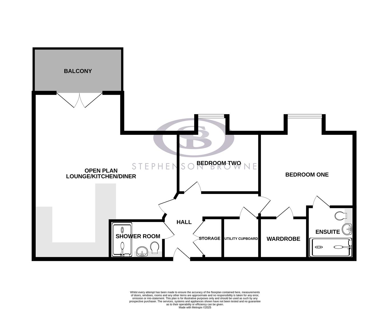 Apartment 36, The Oaks, Cedar Avenue, Alsager floorplan