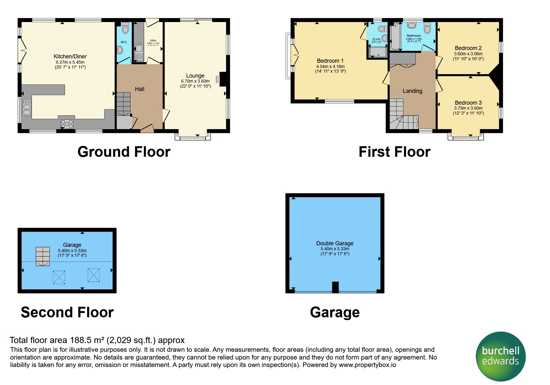 10, Hall Lane, Nottingham floorplan