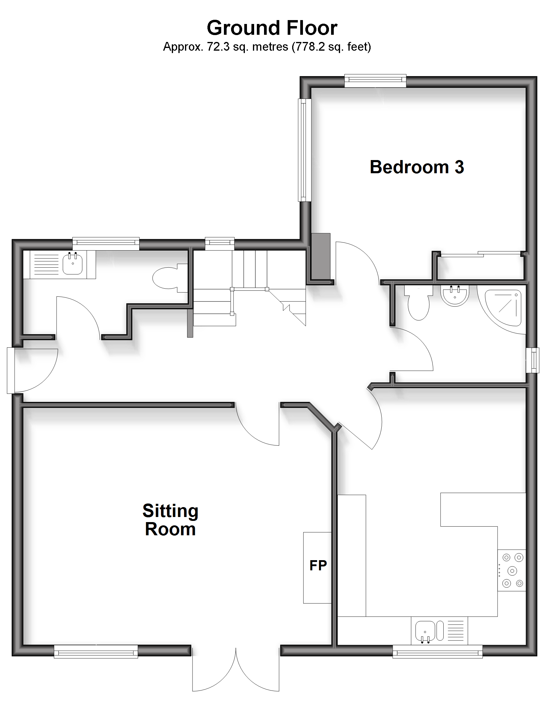 24, Gills Cliff Road, Ventnor floorplan
