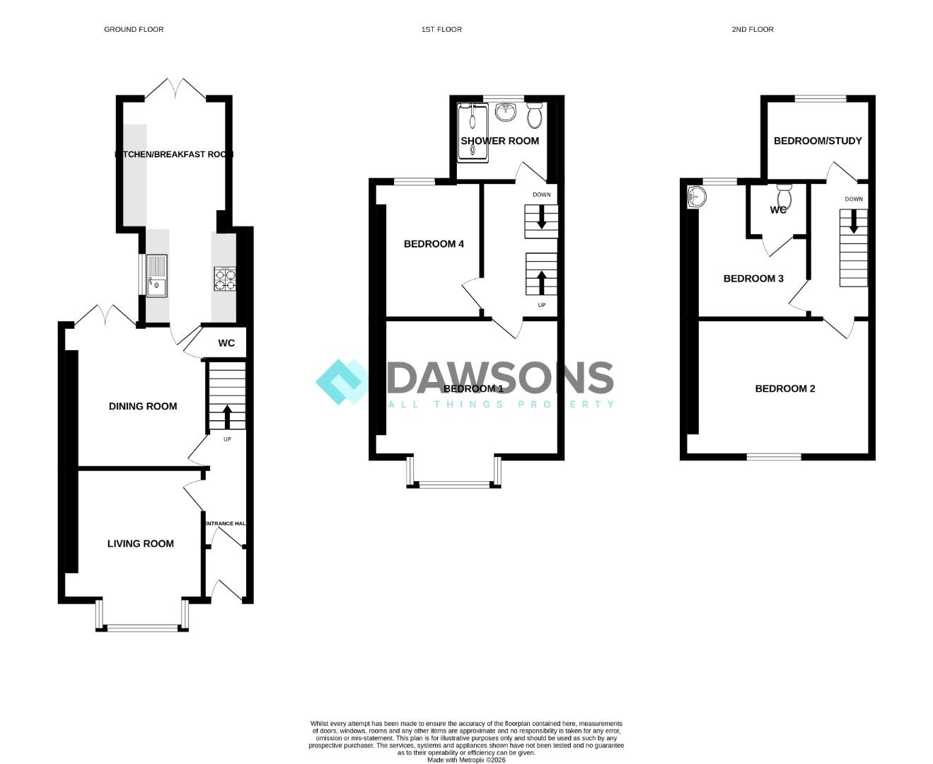 4, Devon Place, Swansea floorplan