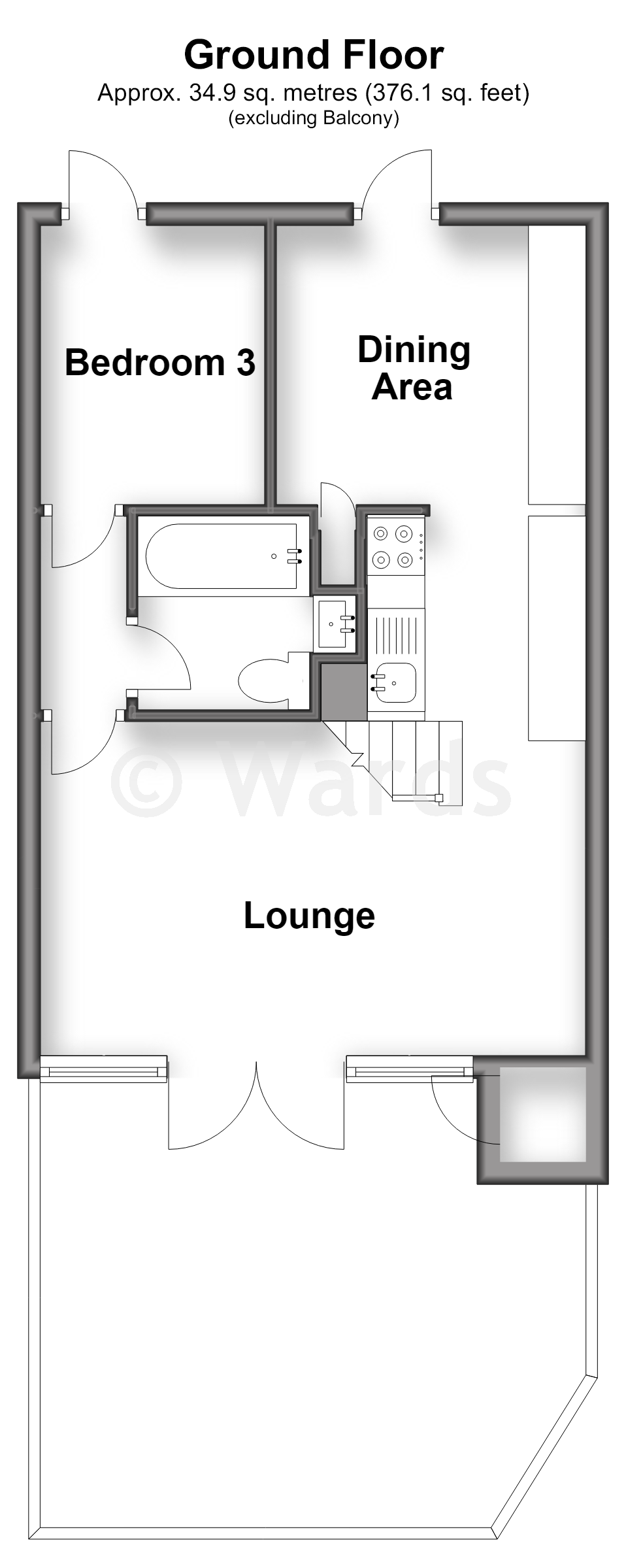 Kingsdown Park Holiday Village, Upper Street, Deal floorplan