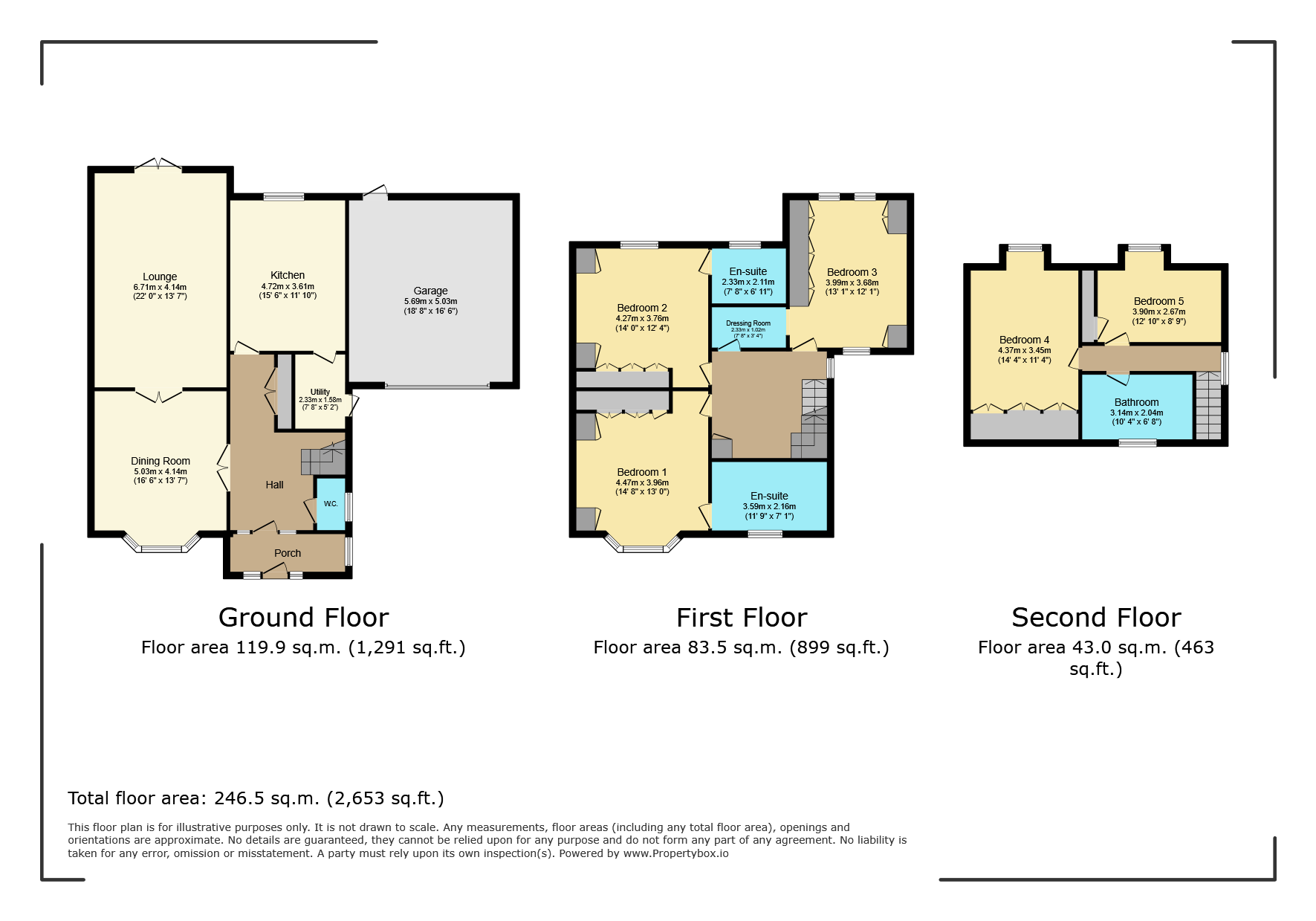 5, Wheatley Drive, Watford floorplan