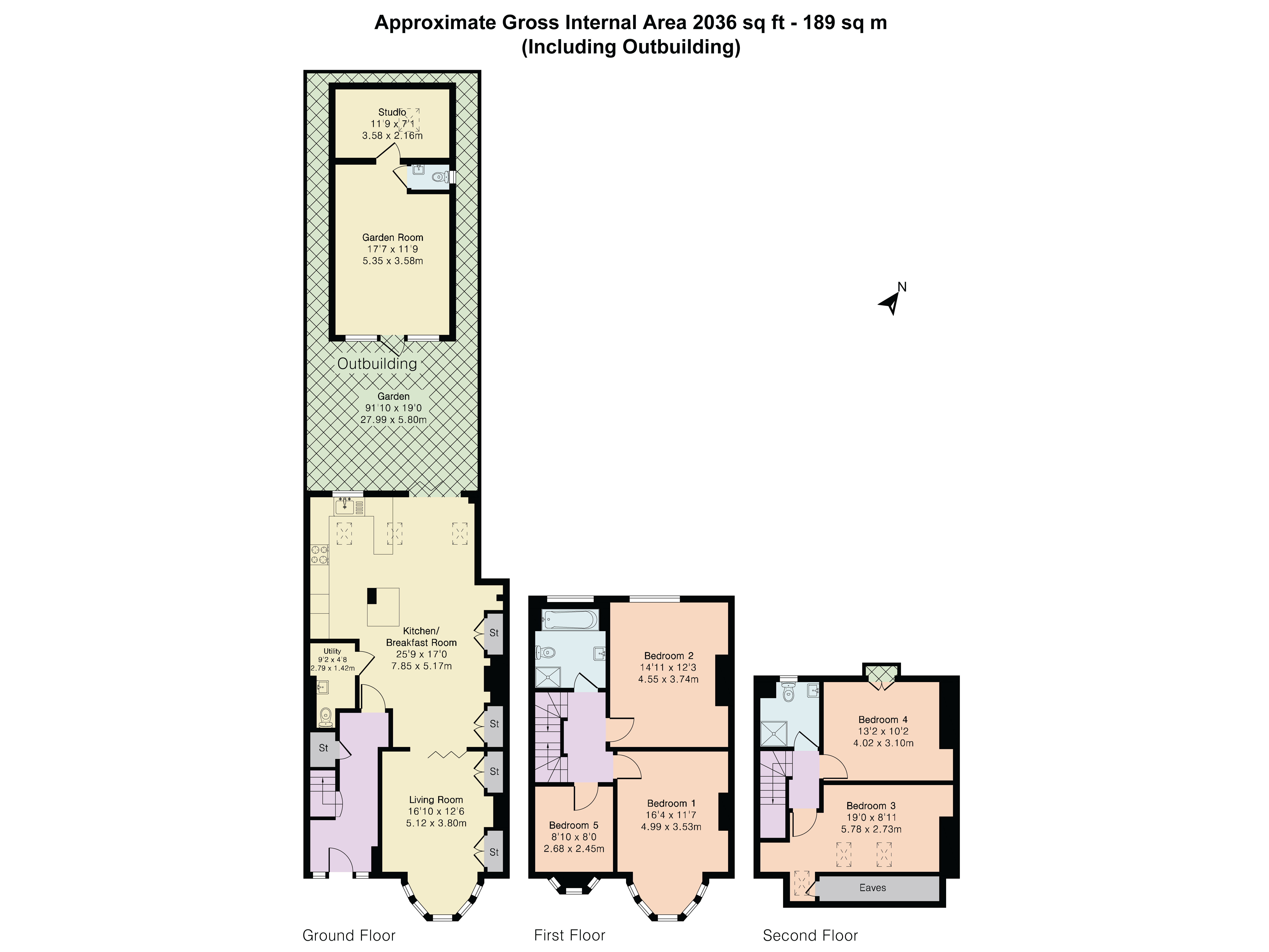 39, Brunswick Road, London floorplan