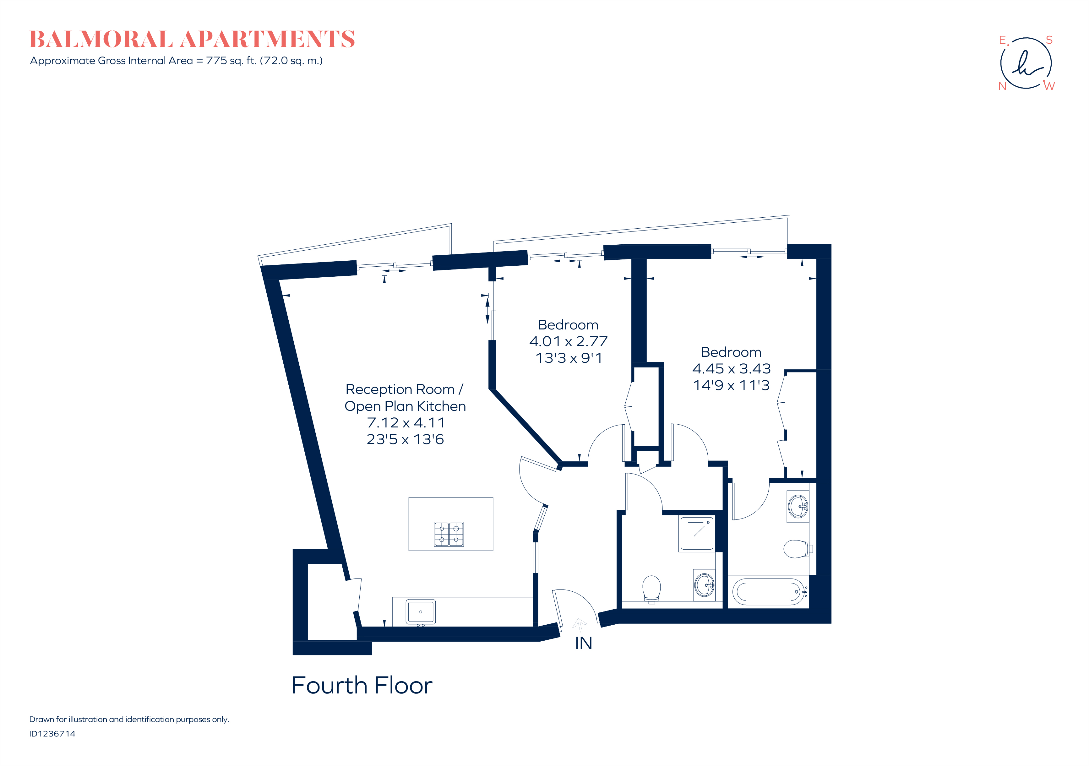 2 Praed Street, London, W2 floorplan