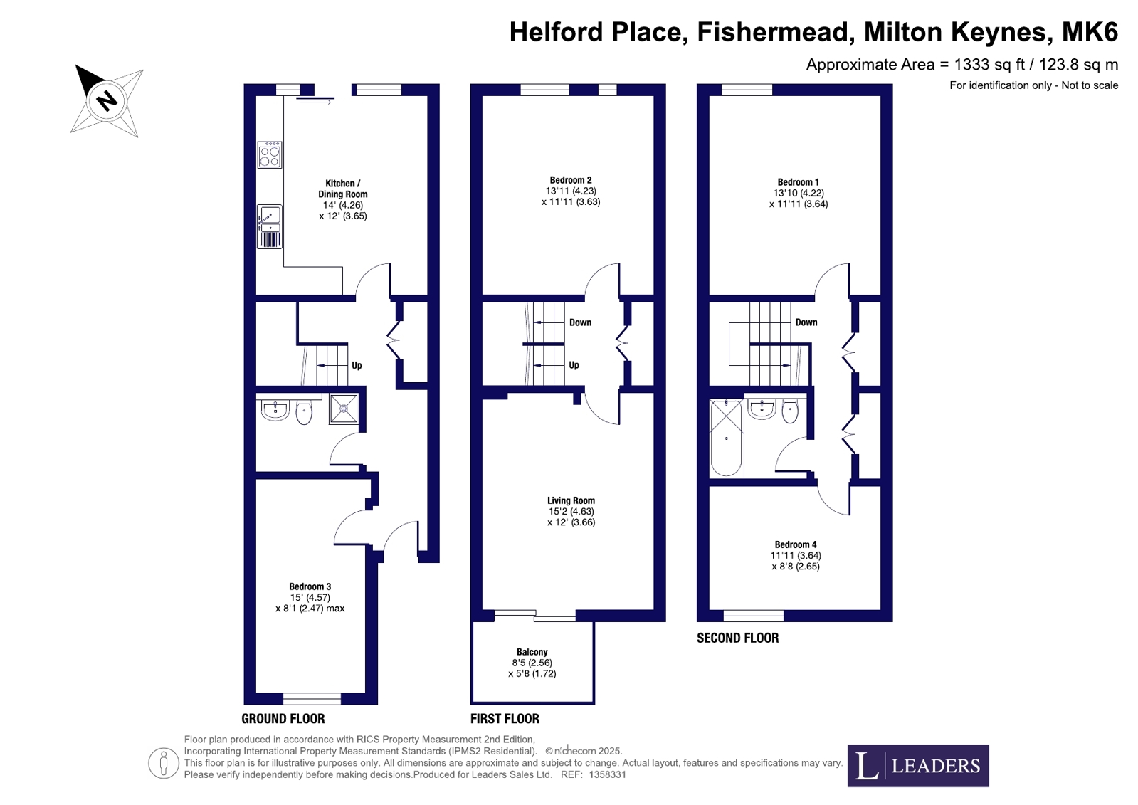 7, Helford Place, Milton Keynes floorplan