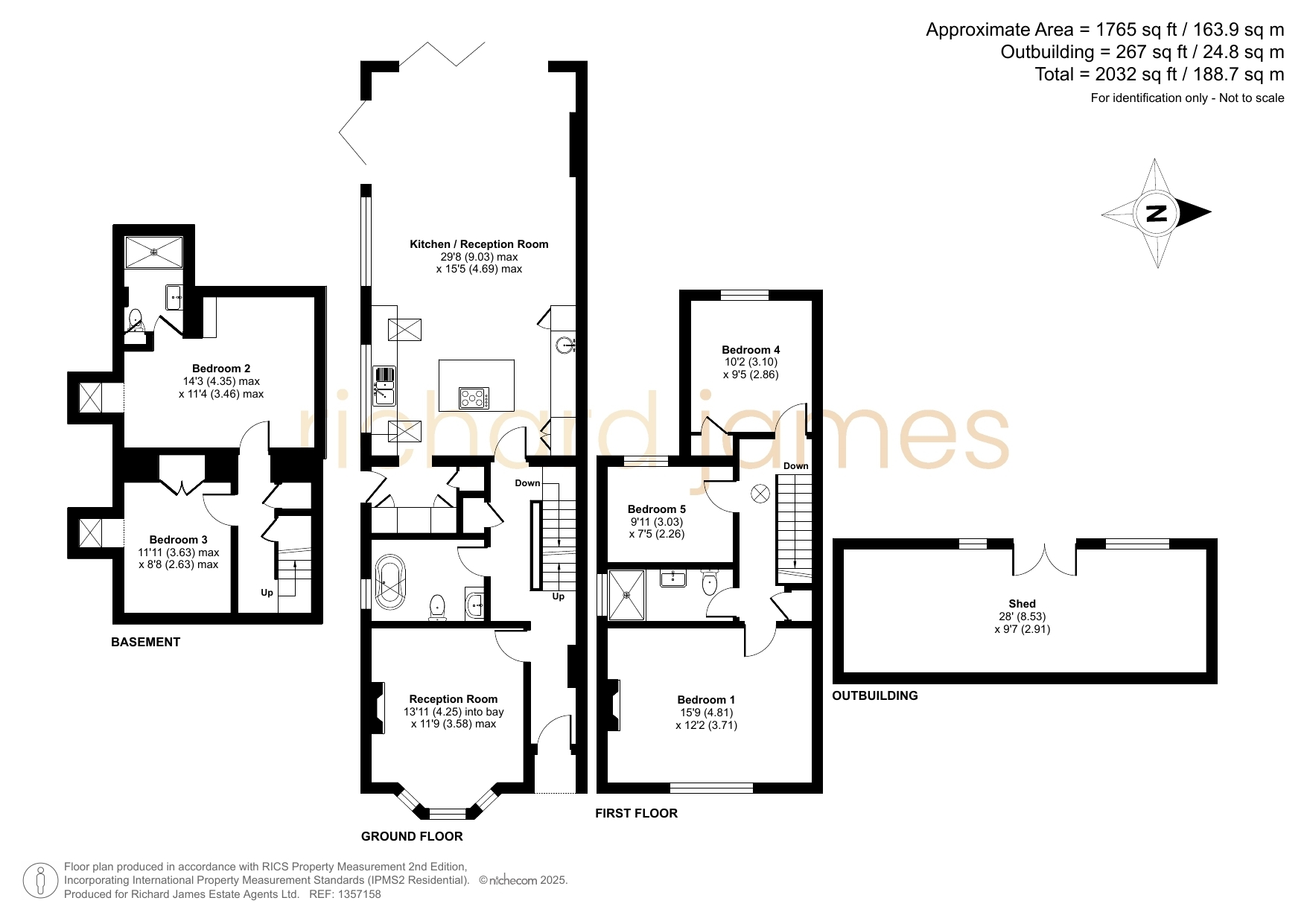 53, Ashford Road, Swindon floorplan
