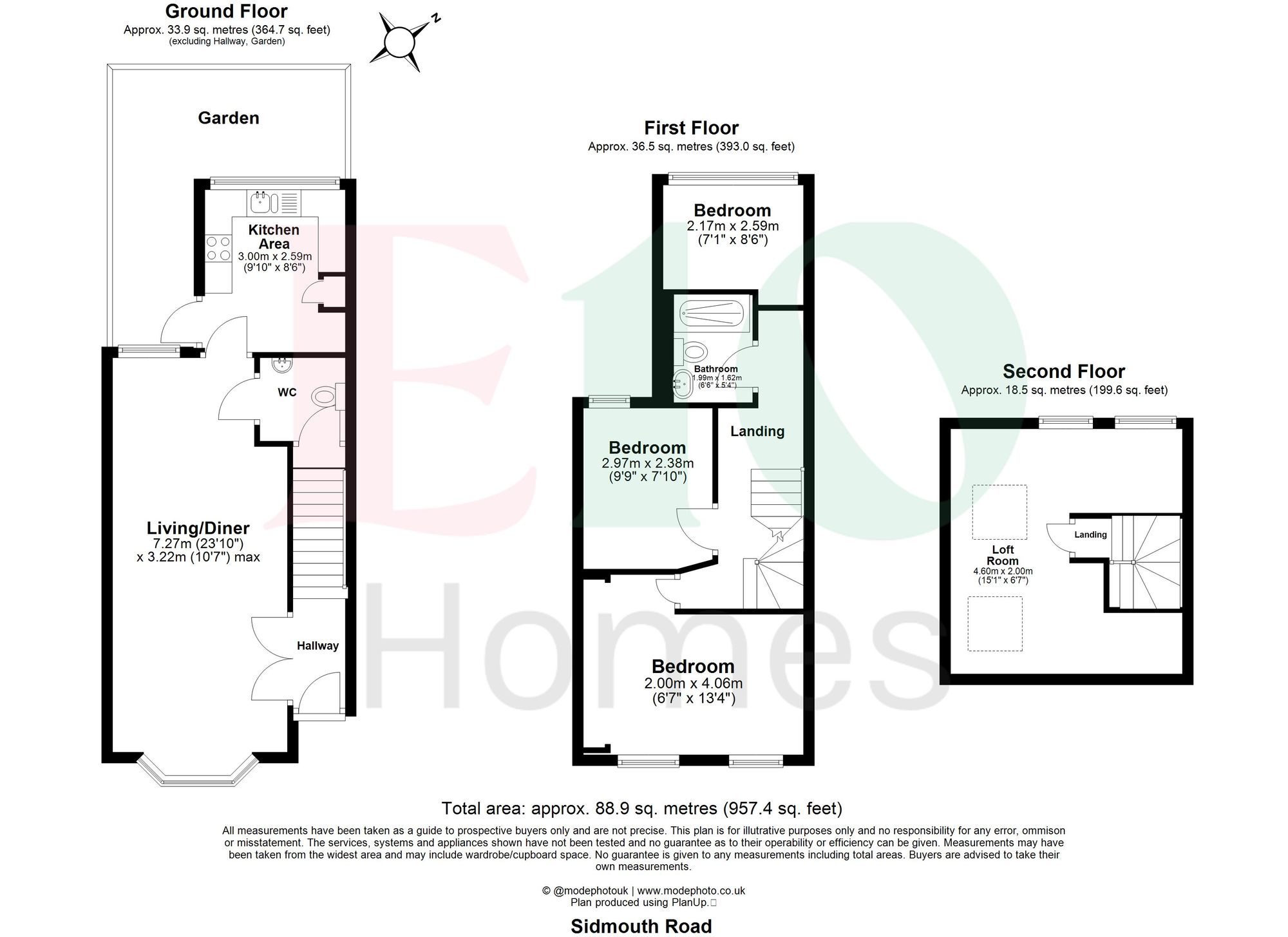 5 Sidmouth Road, London floorplan