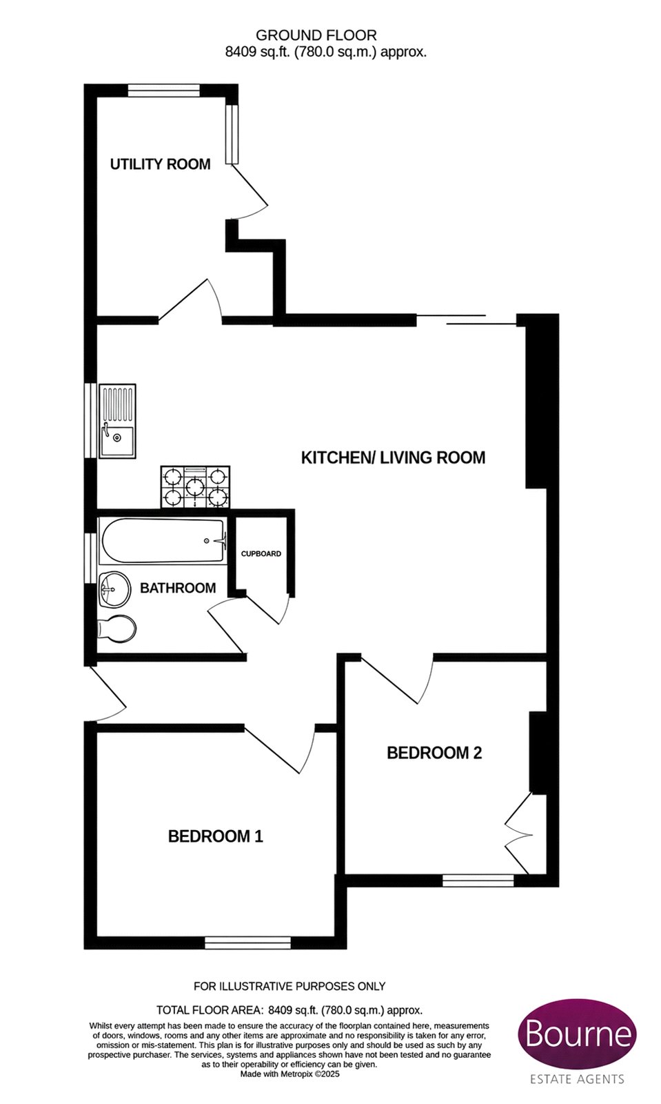 St. Davids,, Somerset Avenue, Bordon floorplan
