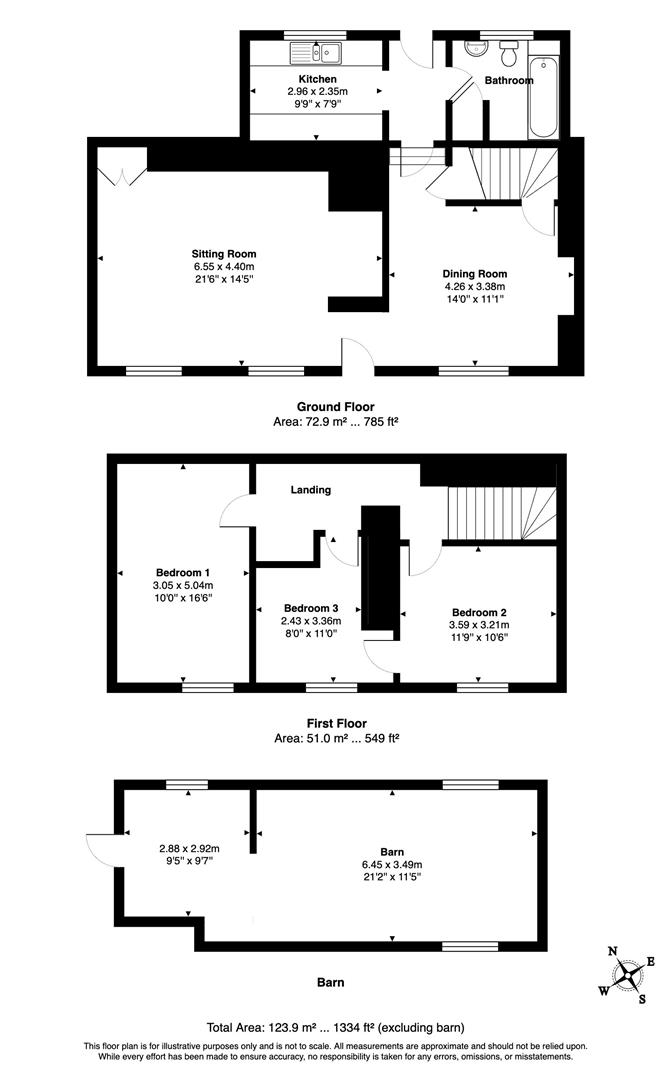 2 Whitehays Cottages, The Street, Axminster floorplan
