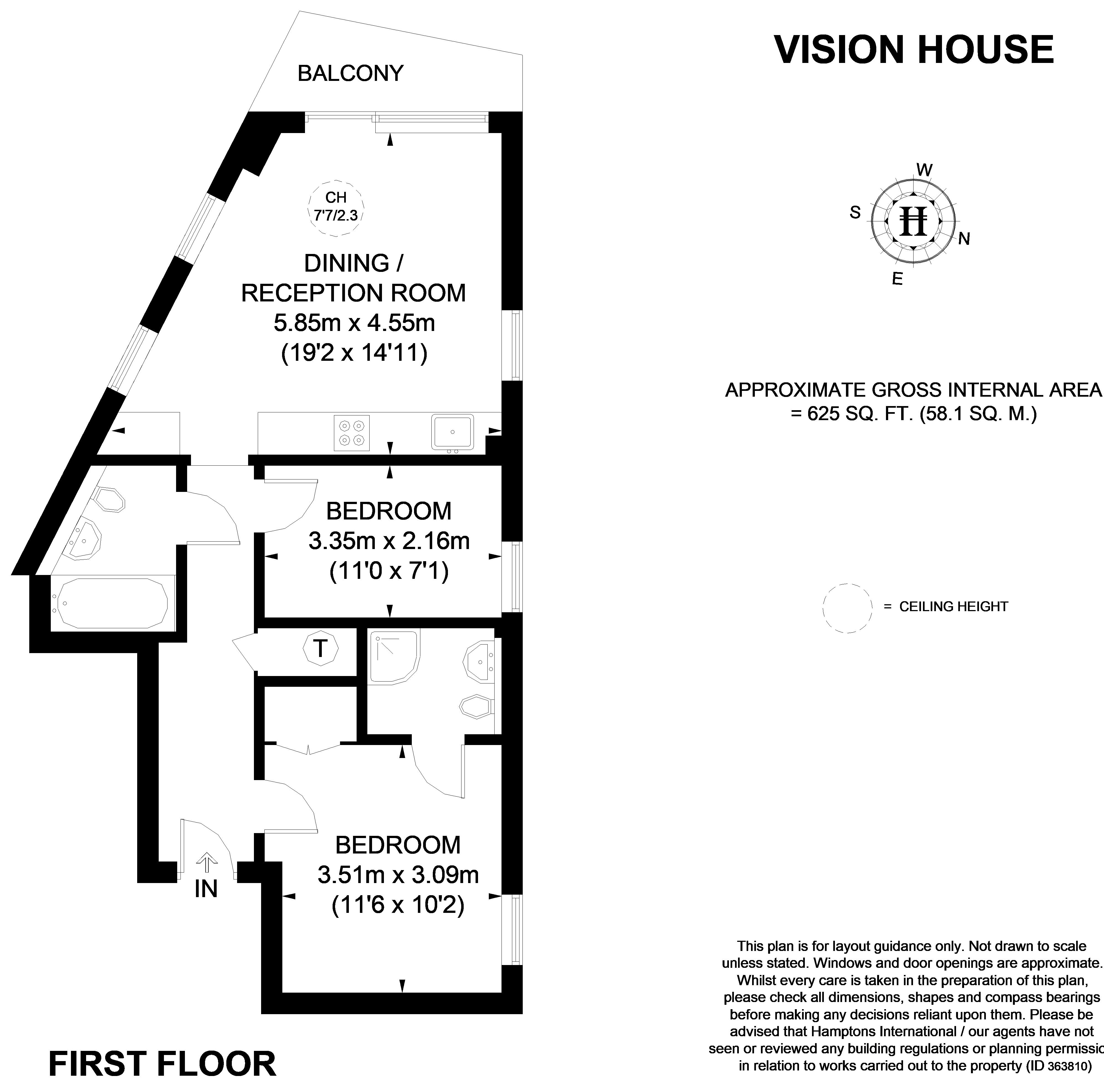 Peerless Street, London floorplan