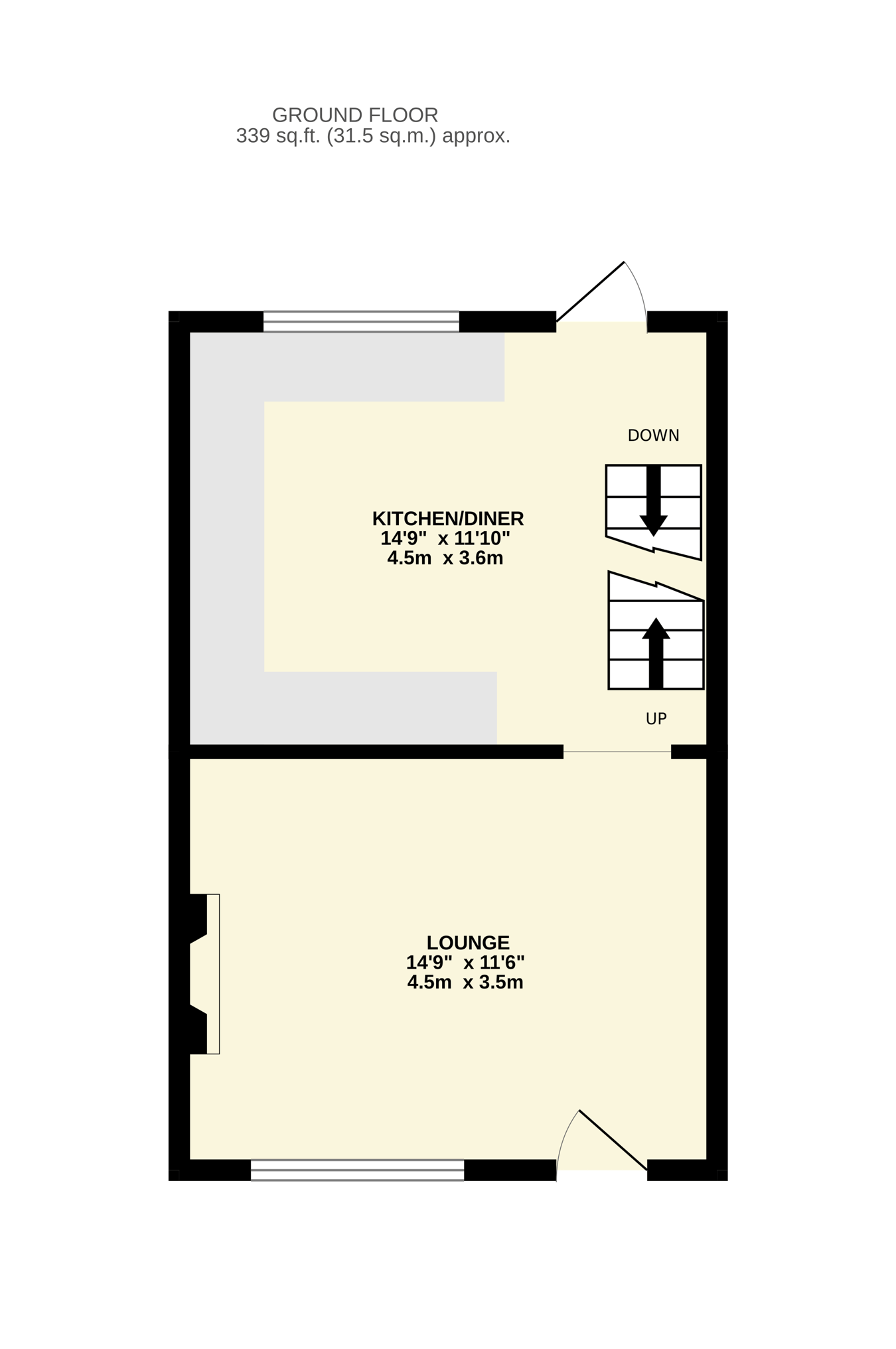 21, Bank Cottage, High Road, Lancaster floorplan