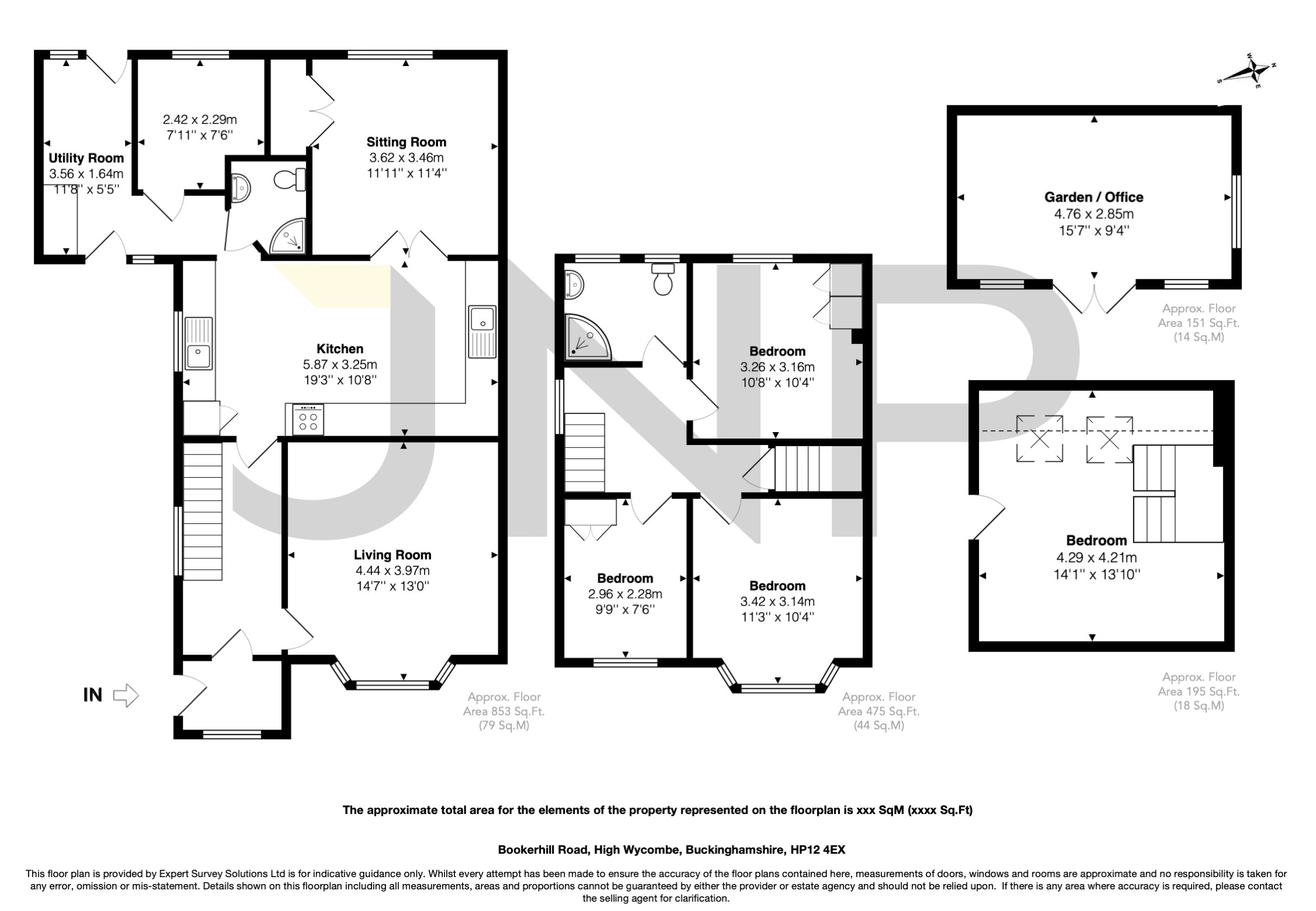 Bookerhill Road, High HP12, 3 bedroom semidetached house for