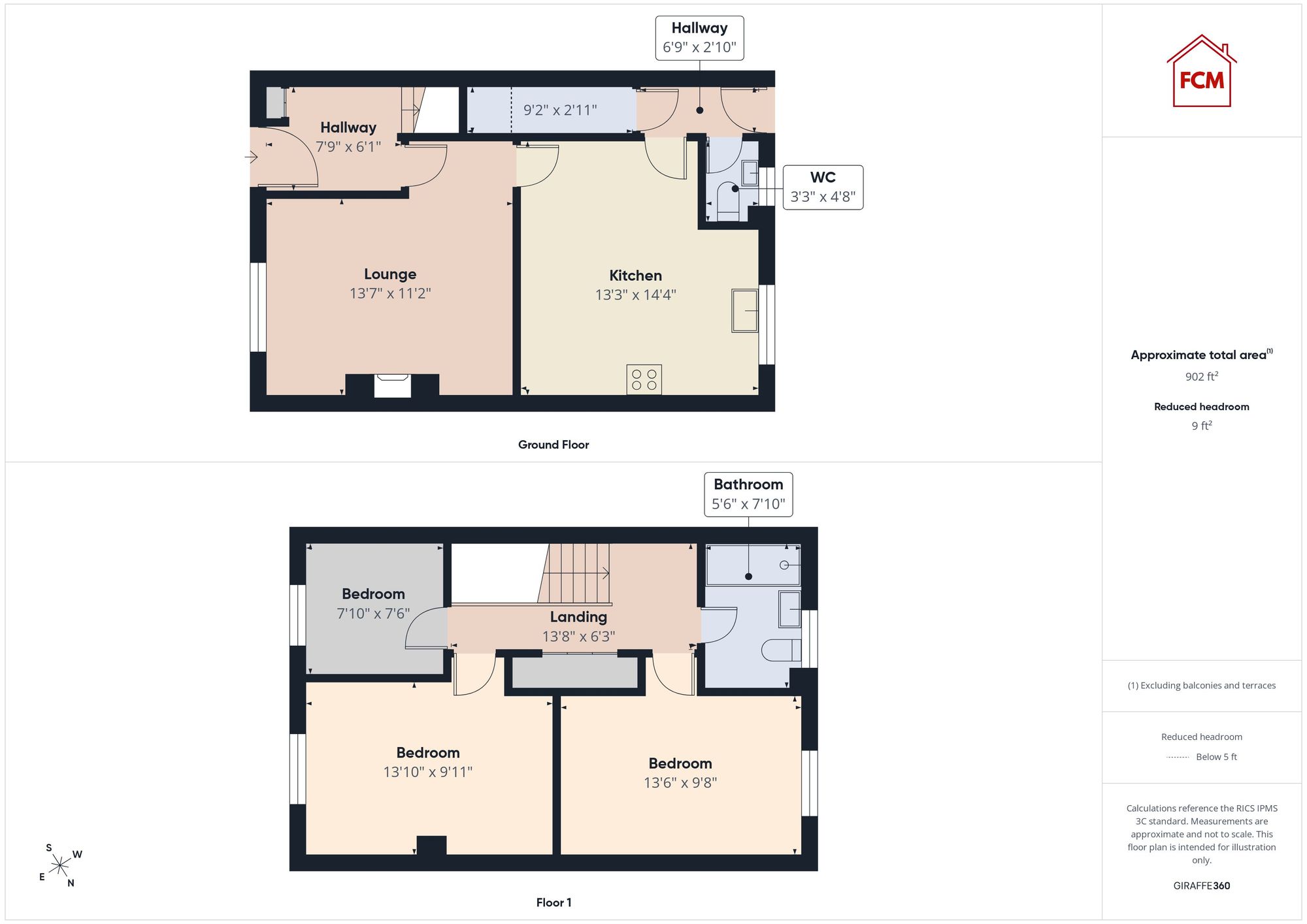 51 Fountains Avenue, Workington floorplan