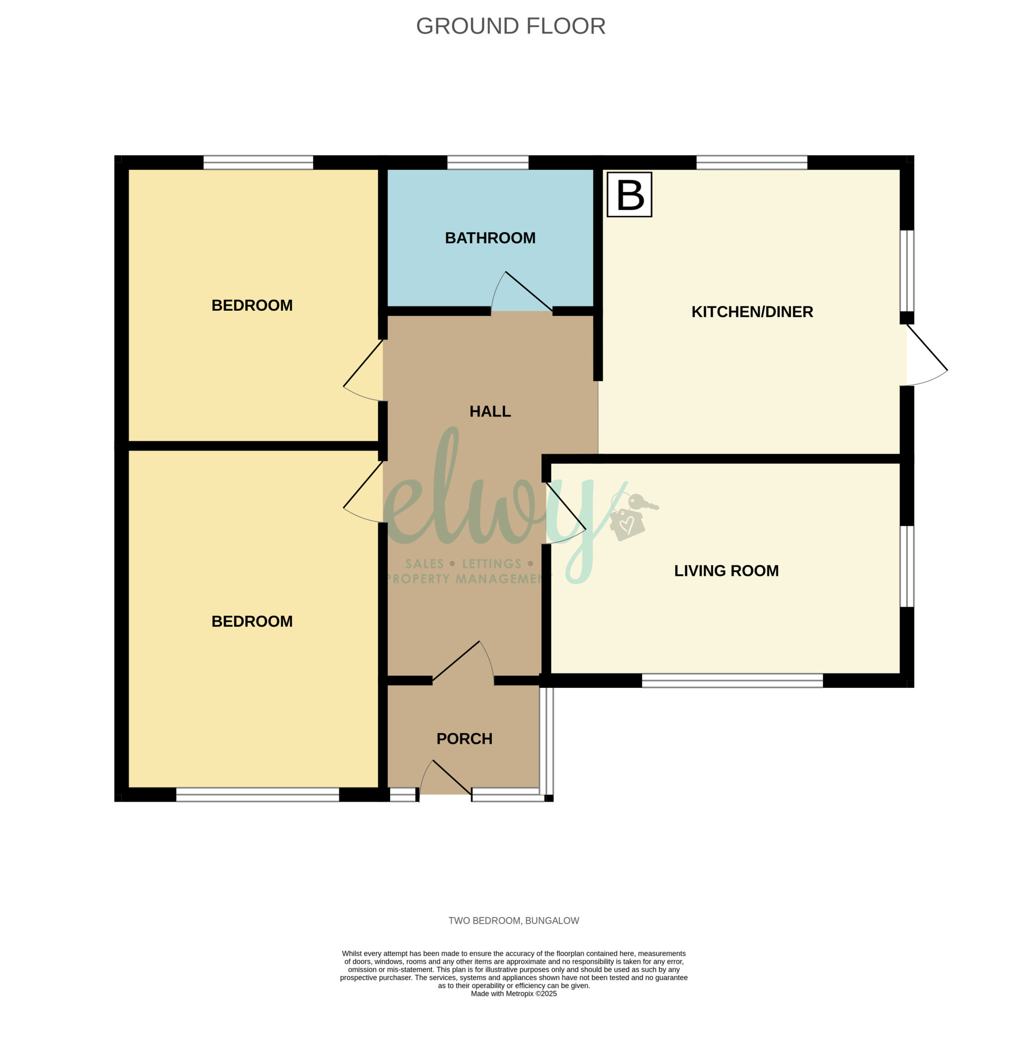 4, Manor Way, Kinmel Bay floorplan