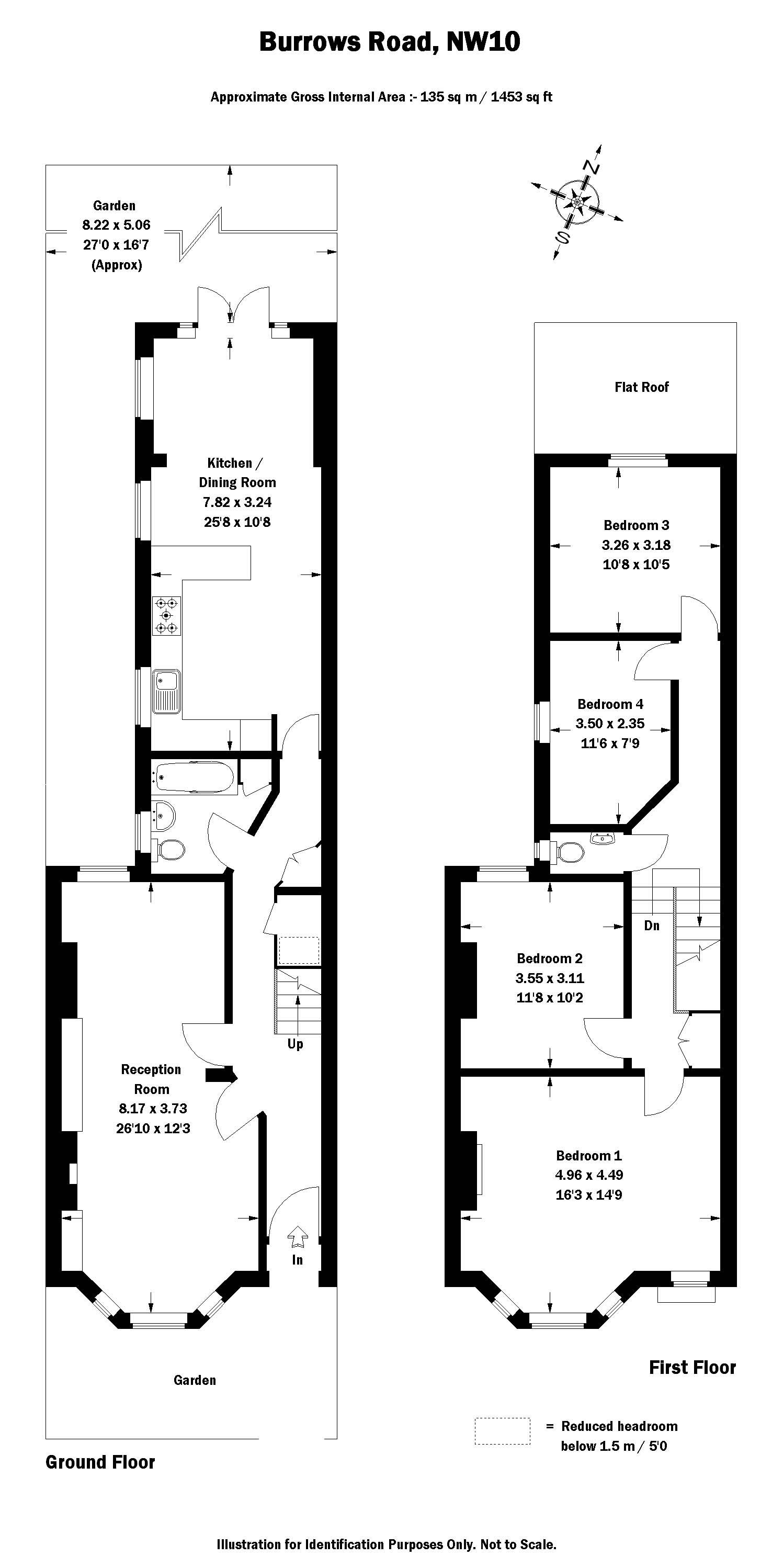 4 Bedrooms  to rent in Burrows Road, London NW10