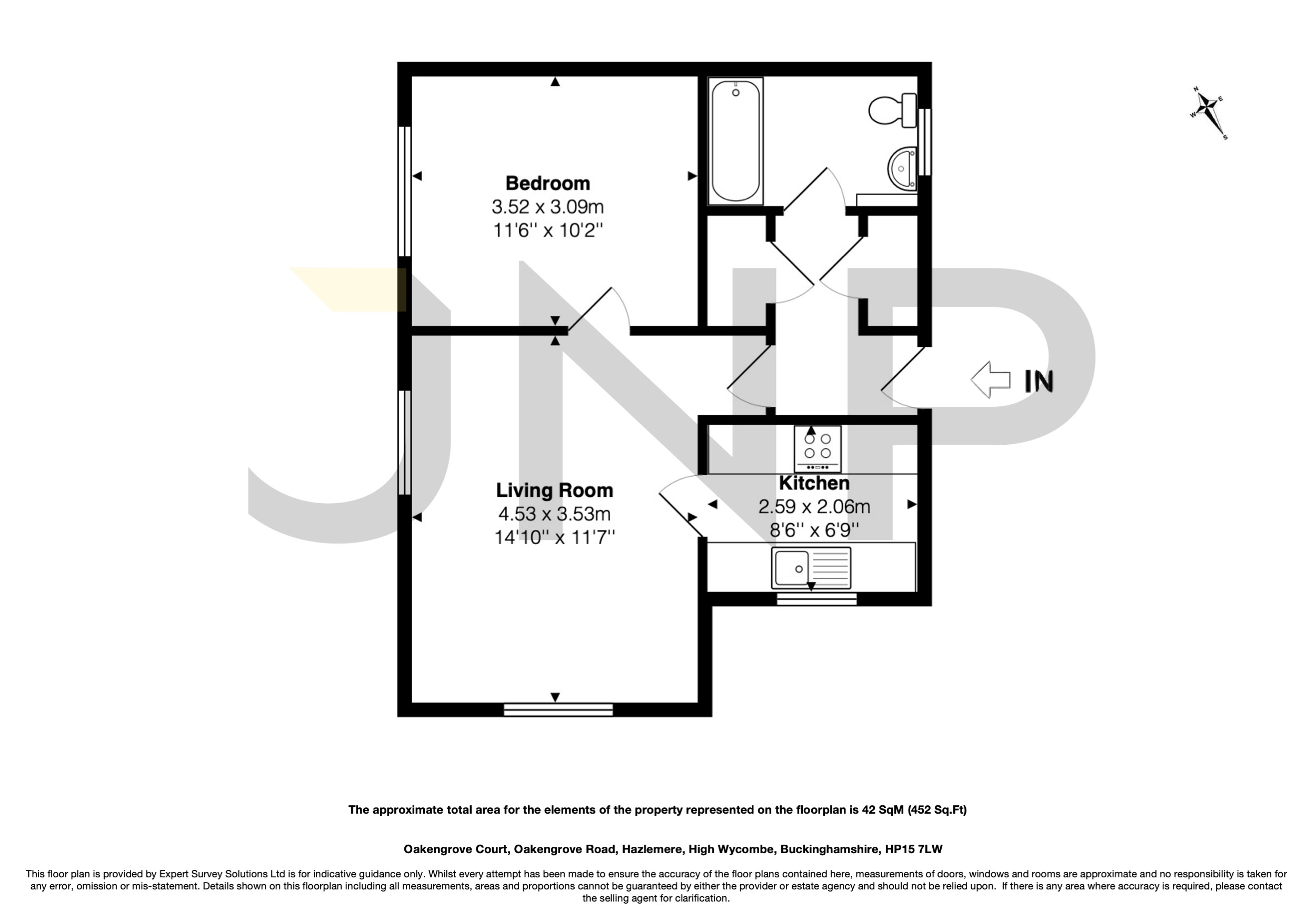 11B Oakengrove Court,, Oakengrove Road, Hazlemere floorplan