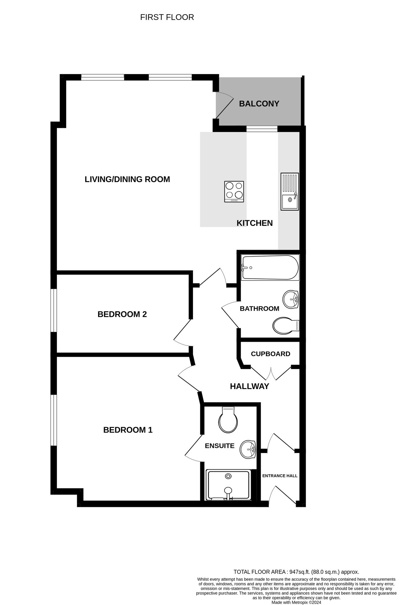 9 Wolverton House, George Street, Alderley Edge floorplan
