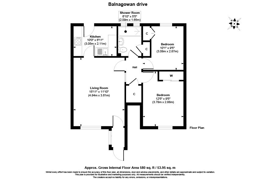 Balnagowan Drive, Glenrothes floorplan