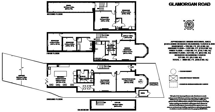 6 Bedrooms  to rent in Glamorgan Road, Hampton Wick, Kingston Upon Thames KT1