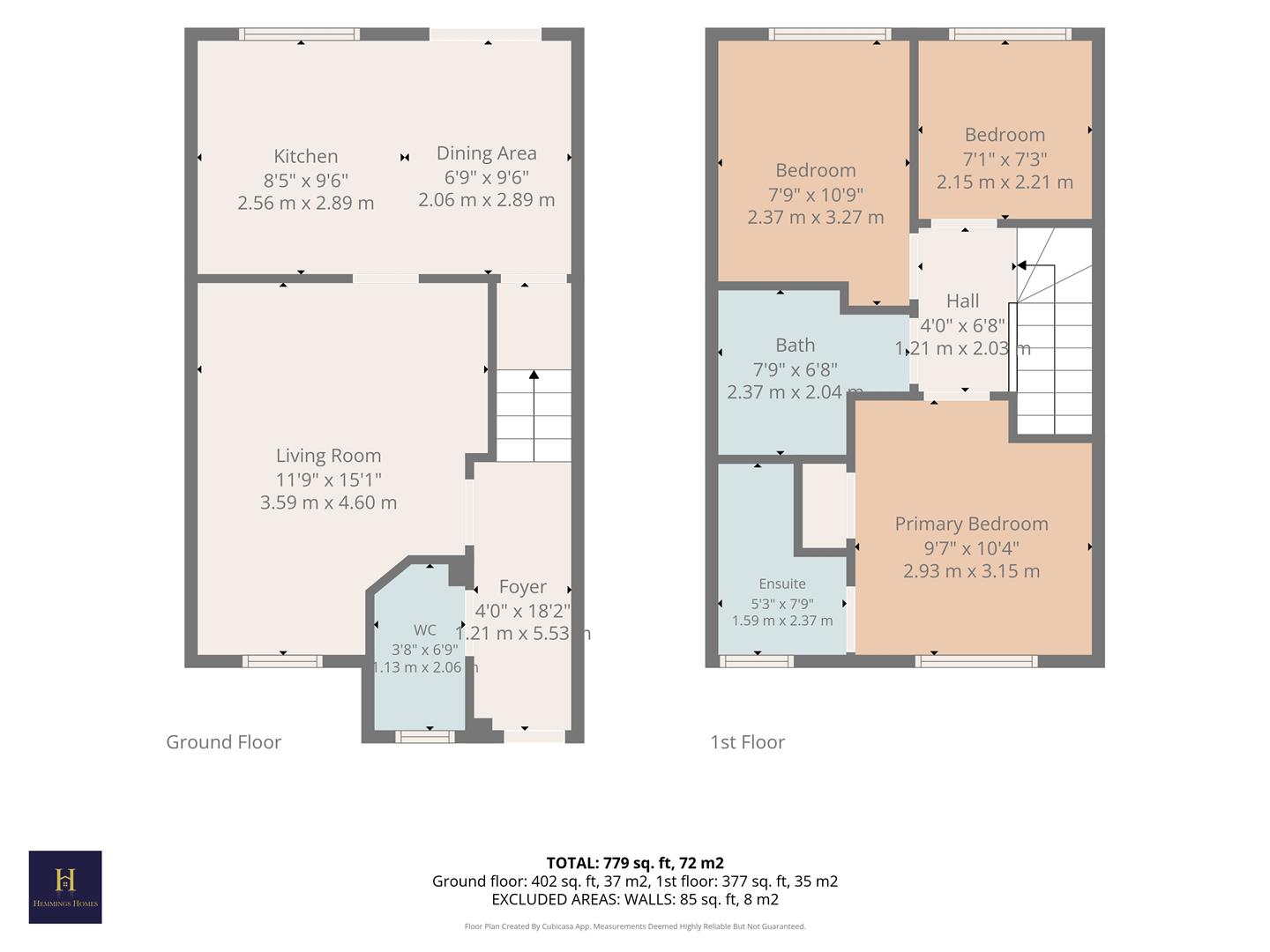 30, Lotus Crescent, Motherwell floorplan
