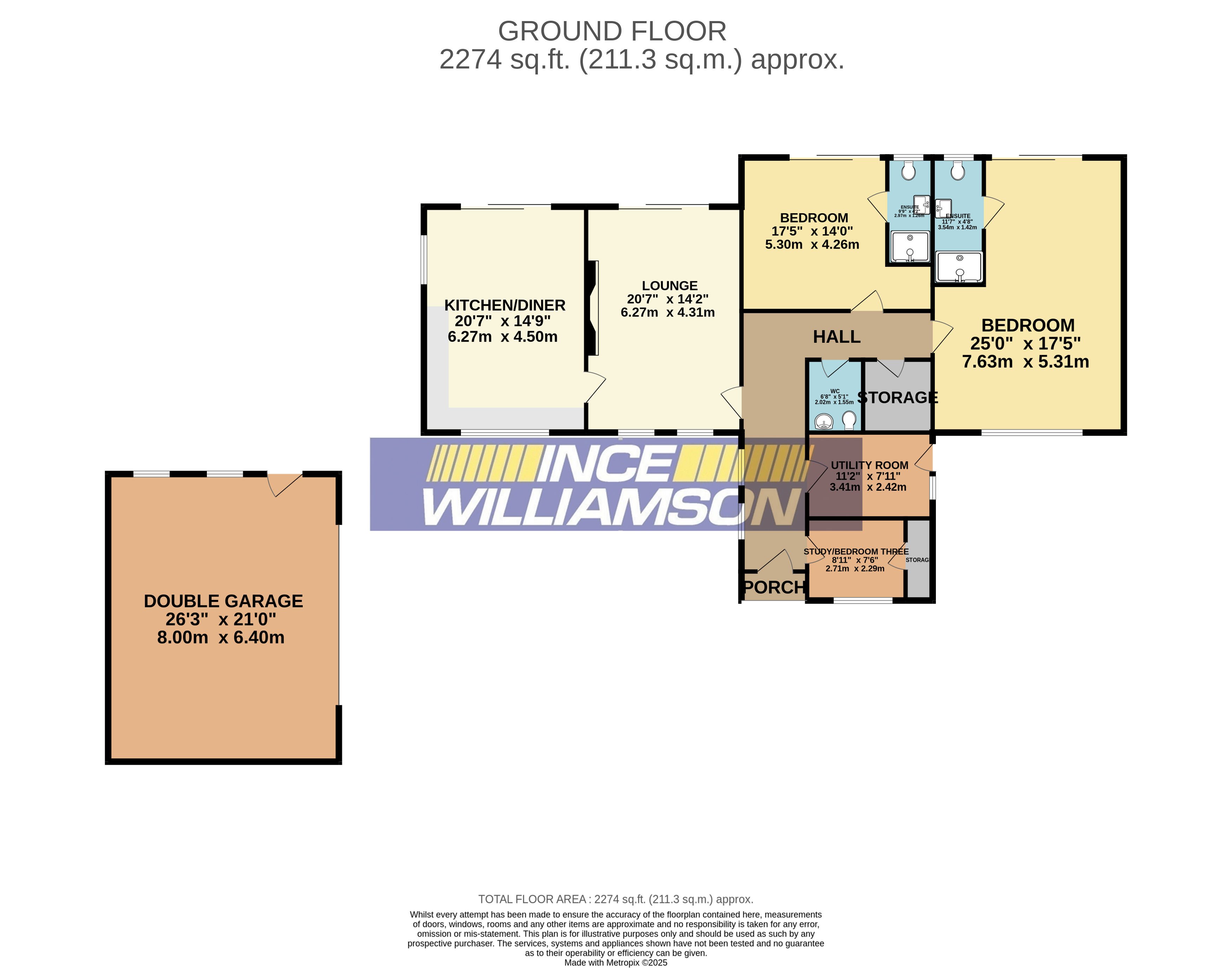 Meadow View, Brown House Lane, Chorley floorplan