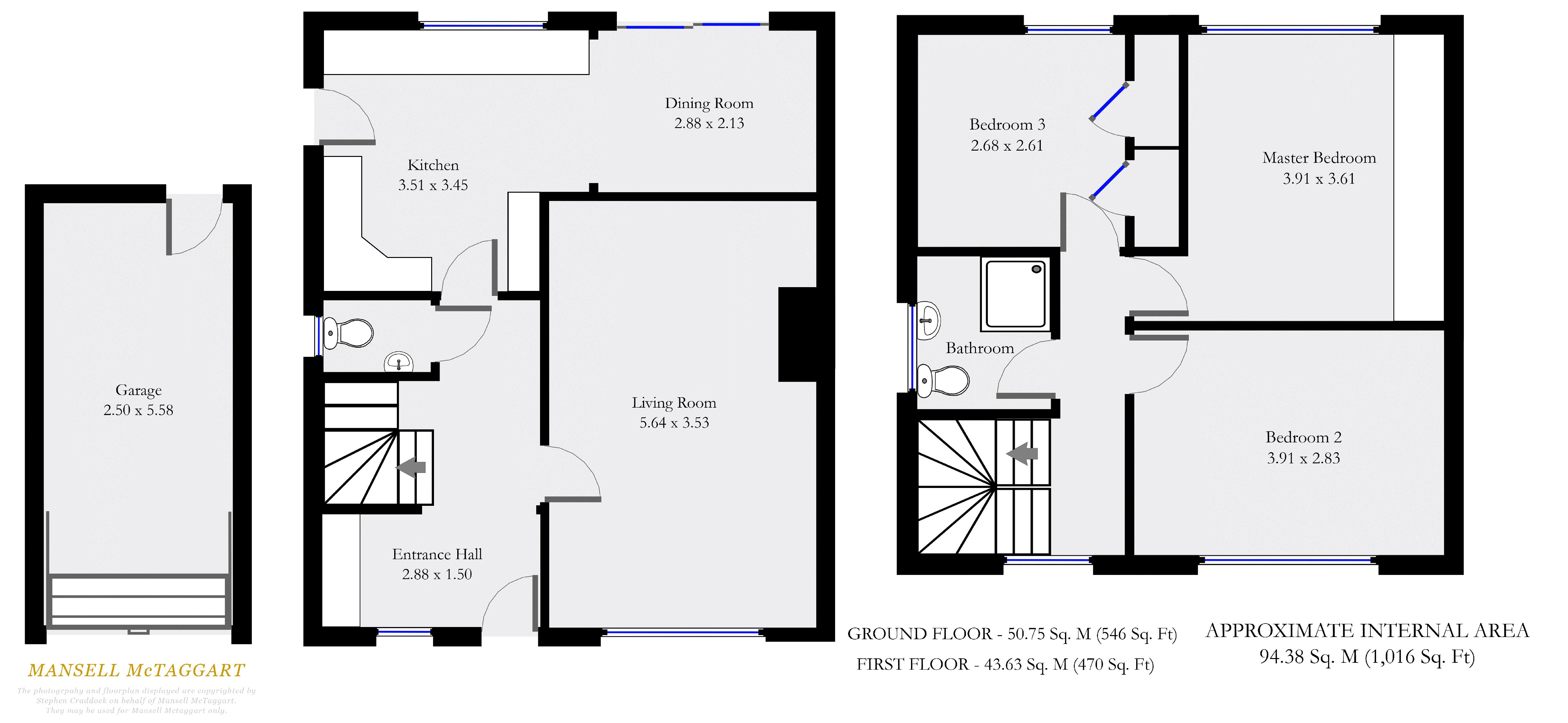 3 Bedrooms Detached house for sale in Underwood Close, Crawley Down, West Sussex RH10