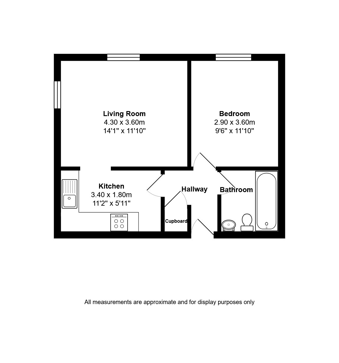 Flat 2, Churchill Court, King's Lynn floorplan