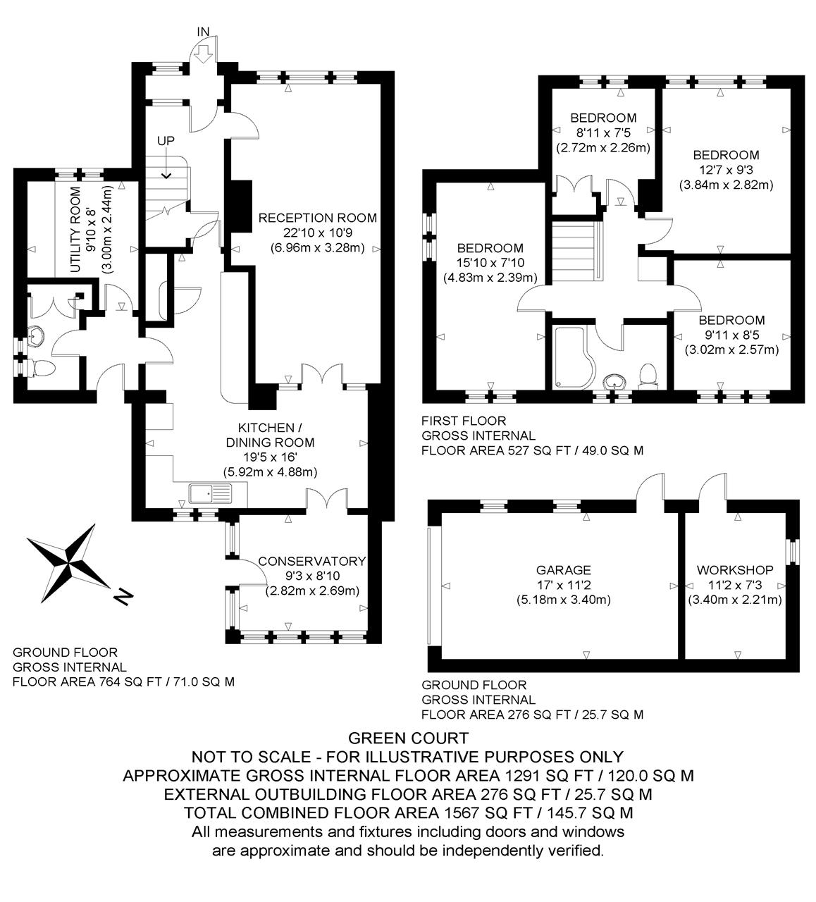15, Green Court, Canterbury floorplan