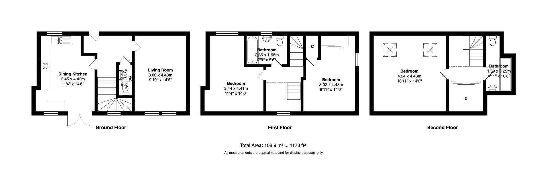 12, Kirkham Street, Leeds floorplan